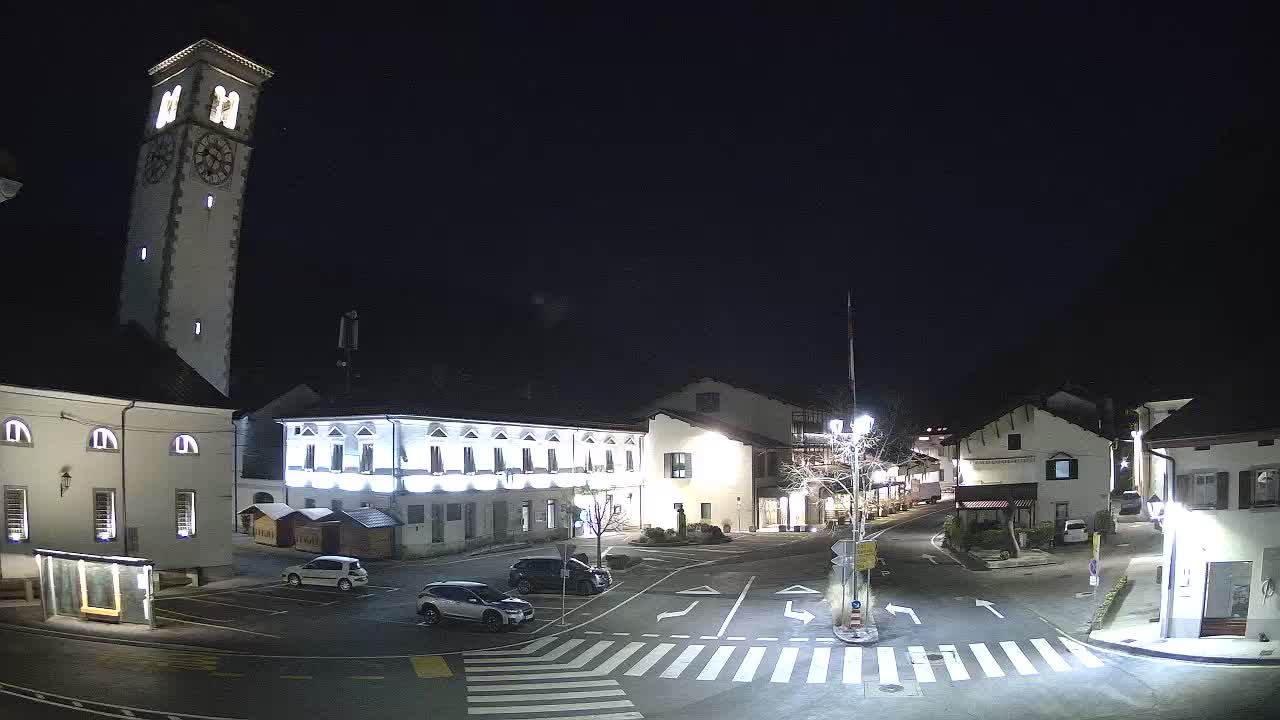 Webcam en direct du centre-ville de Kobarid – Vallée de la Soča – Slovénie