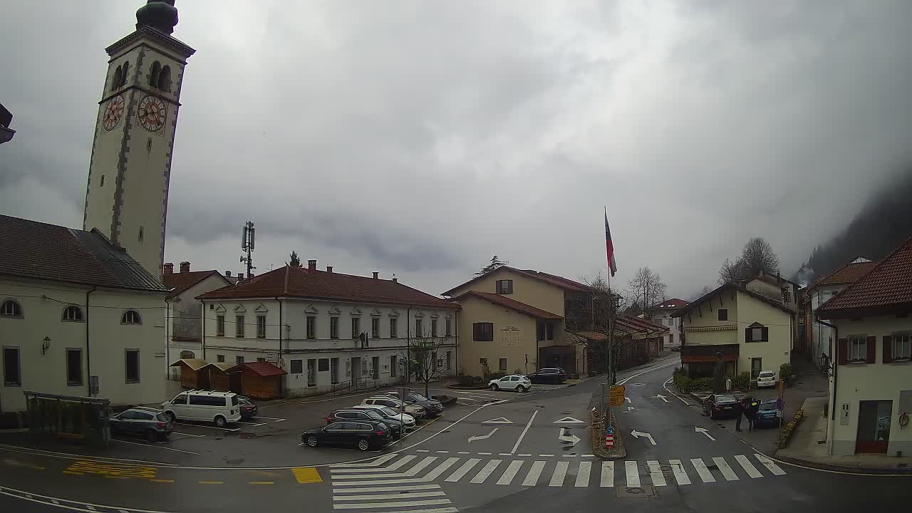 Live webcam Kobarid city center – Soča valley – Slovenia