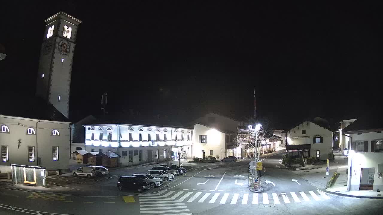 Live-Webcam Stadtzentrum von Kobarid – Soča-Tal – Slowenien