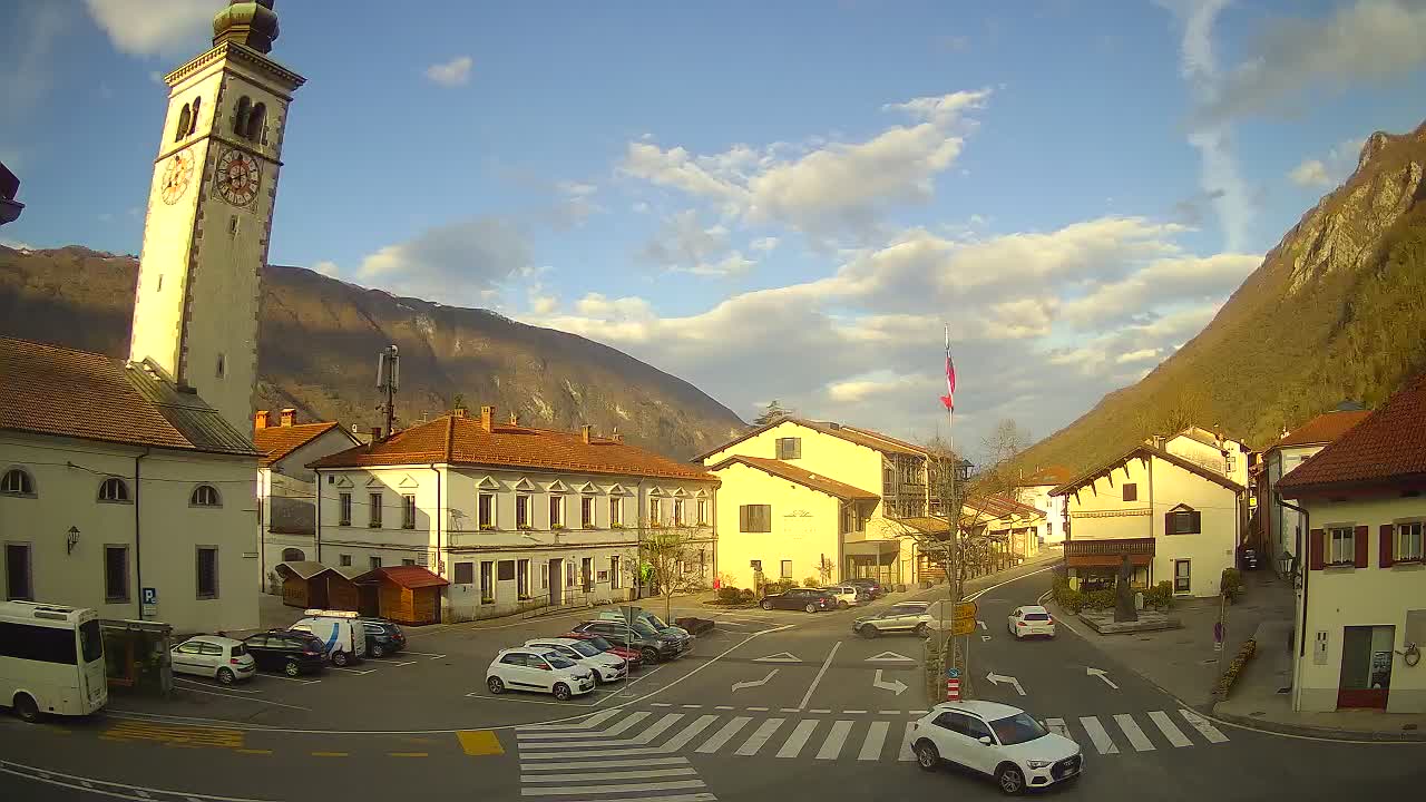 Live webcam Kobarid city center – Soča valley – Slovenia