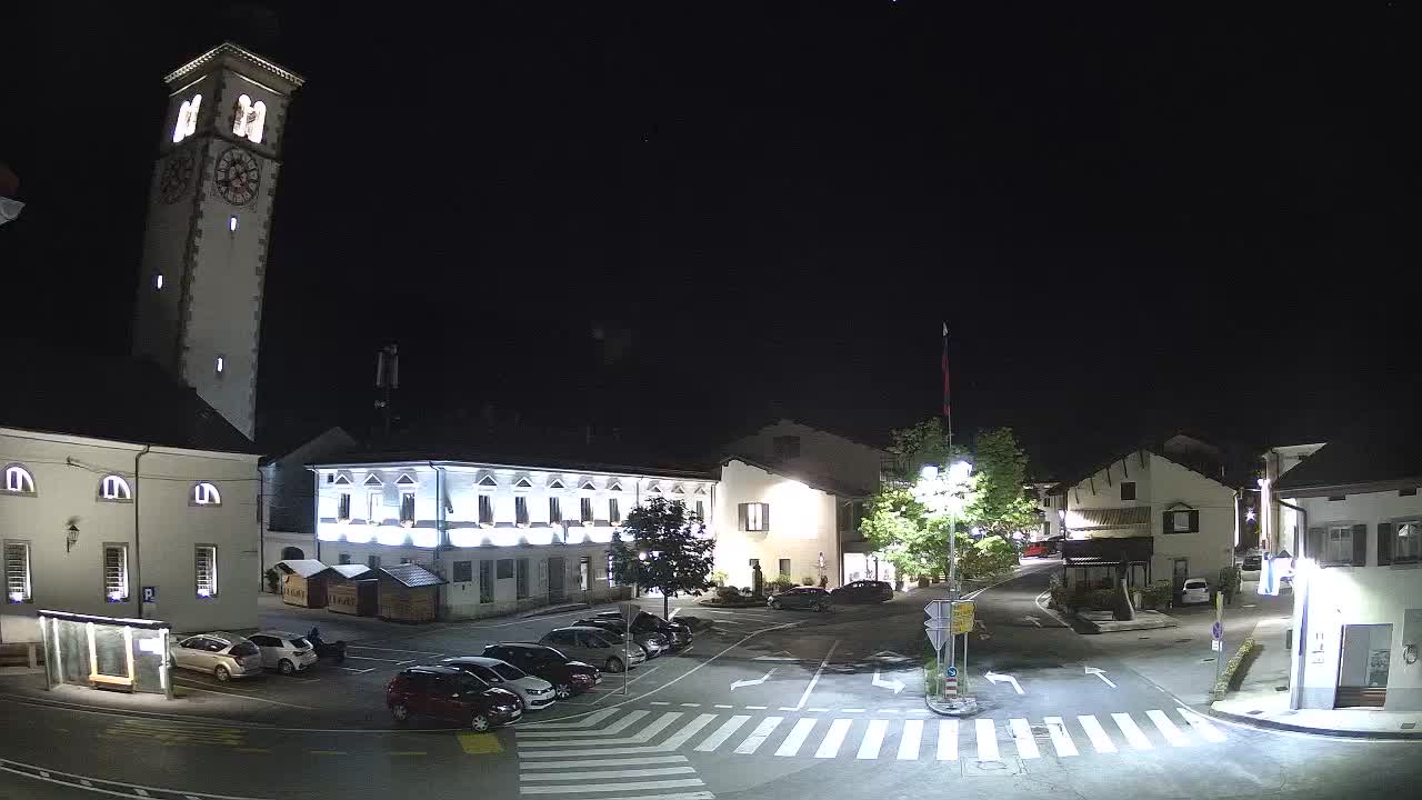 Live webcam Kobarid – Caporetto centro città – Valle dell’Isonzo – Slovenia