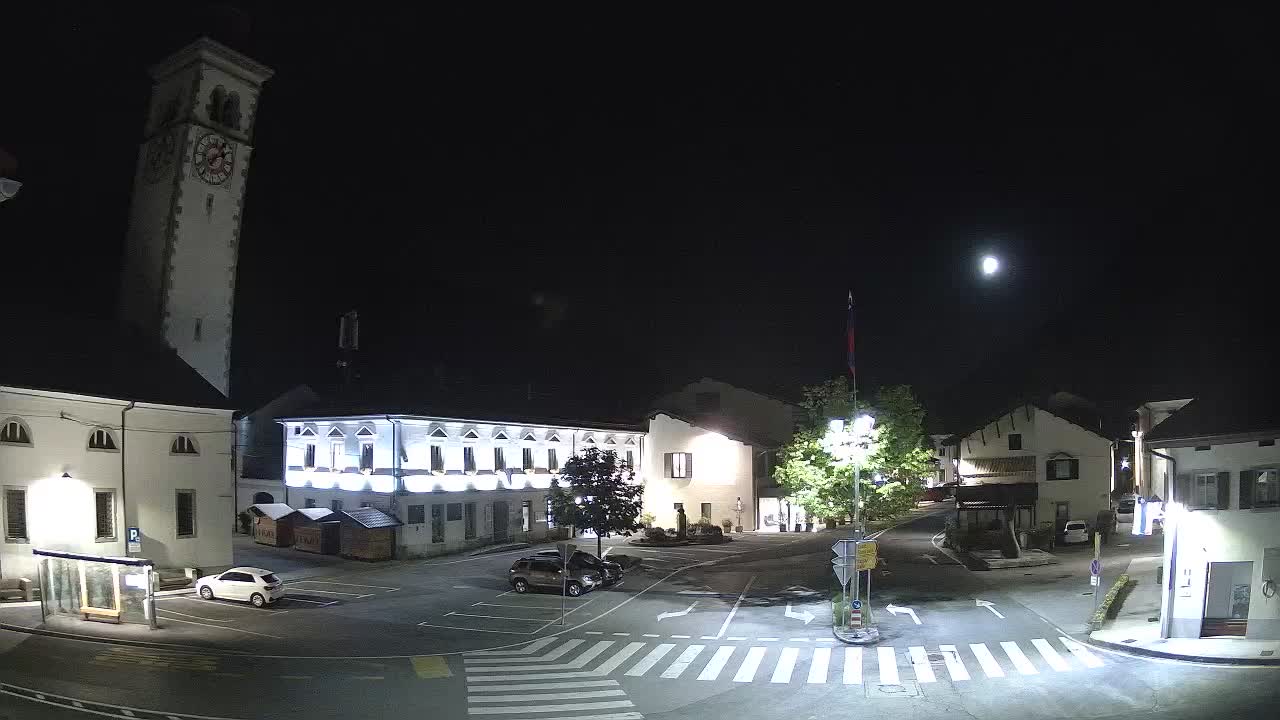 Cámara web en vivo Centro de la ciudad de Kobarid – Valle de Soča – Eslovenia