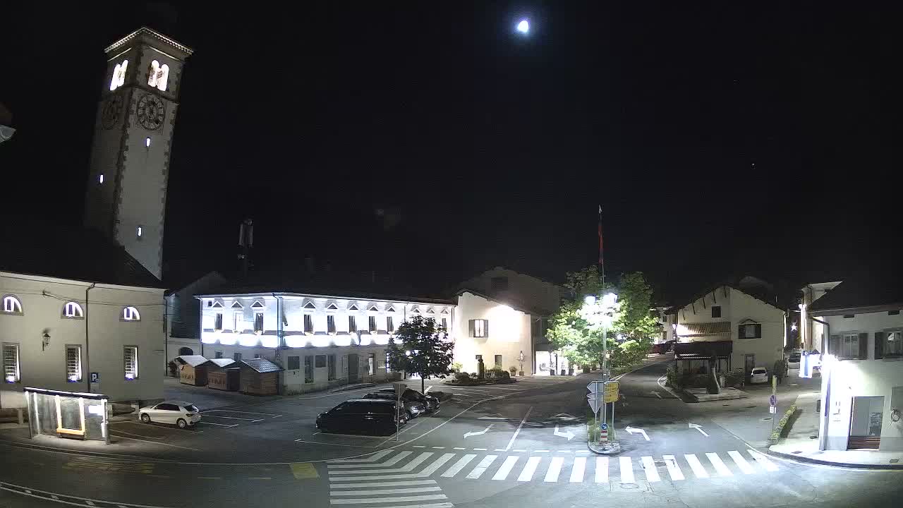 Webcam en direct du centre-ville de Kobarid – Vallée de la Soča – Slovénie