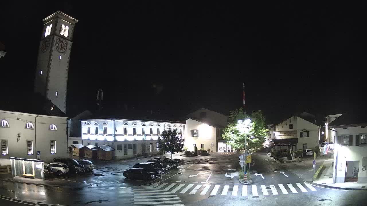 Webcam en direct du centre-ville de Kobarid – Vallée de la Soča – Slovénie