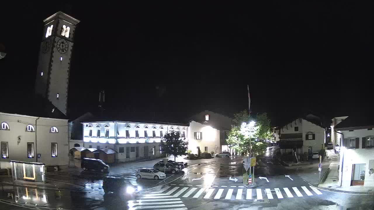 Live-Webcam Stadtzentrum von Kobarid – Soča-Tal – Slowenien