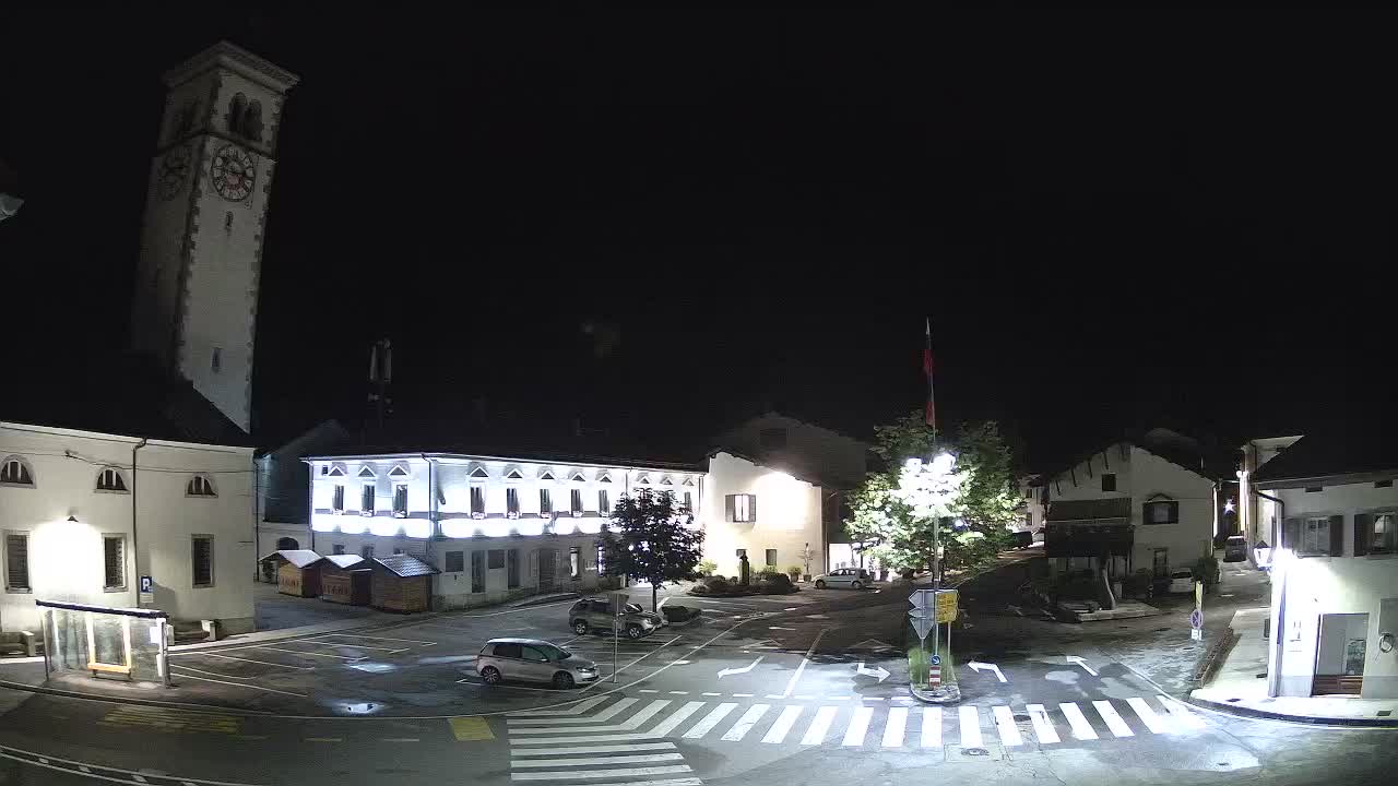 Live webcam Kobarid – Caporetto centro città – Valle dell’Isonzo – Slovenia