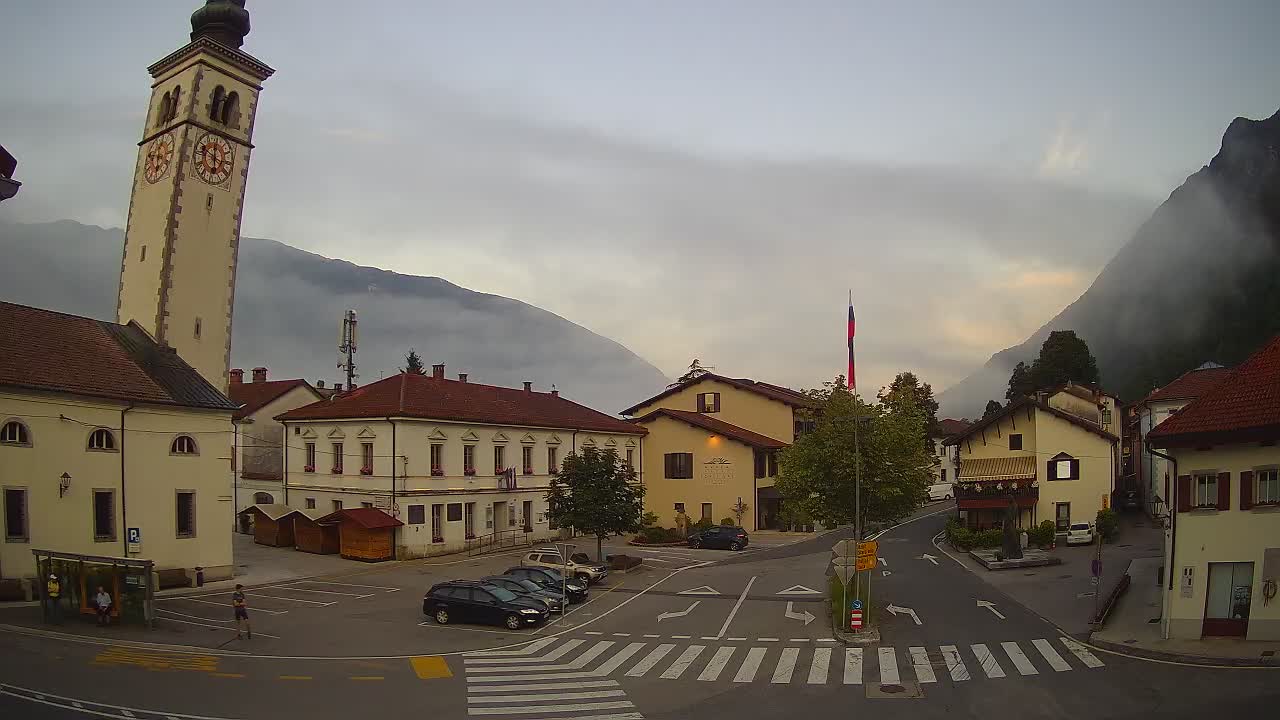Live webcam Kobarid city center – Soča valley – Slovenia