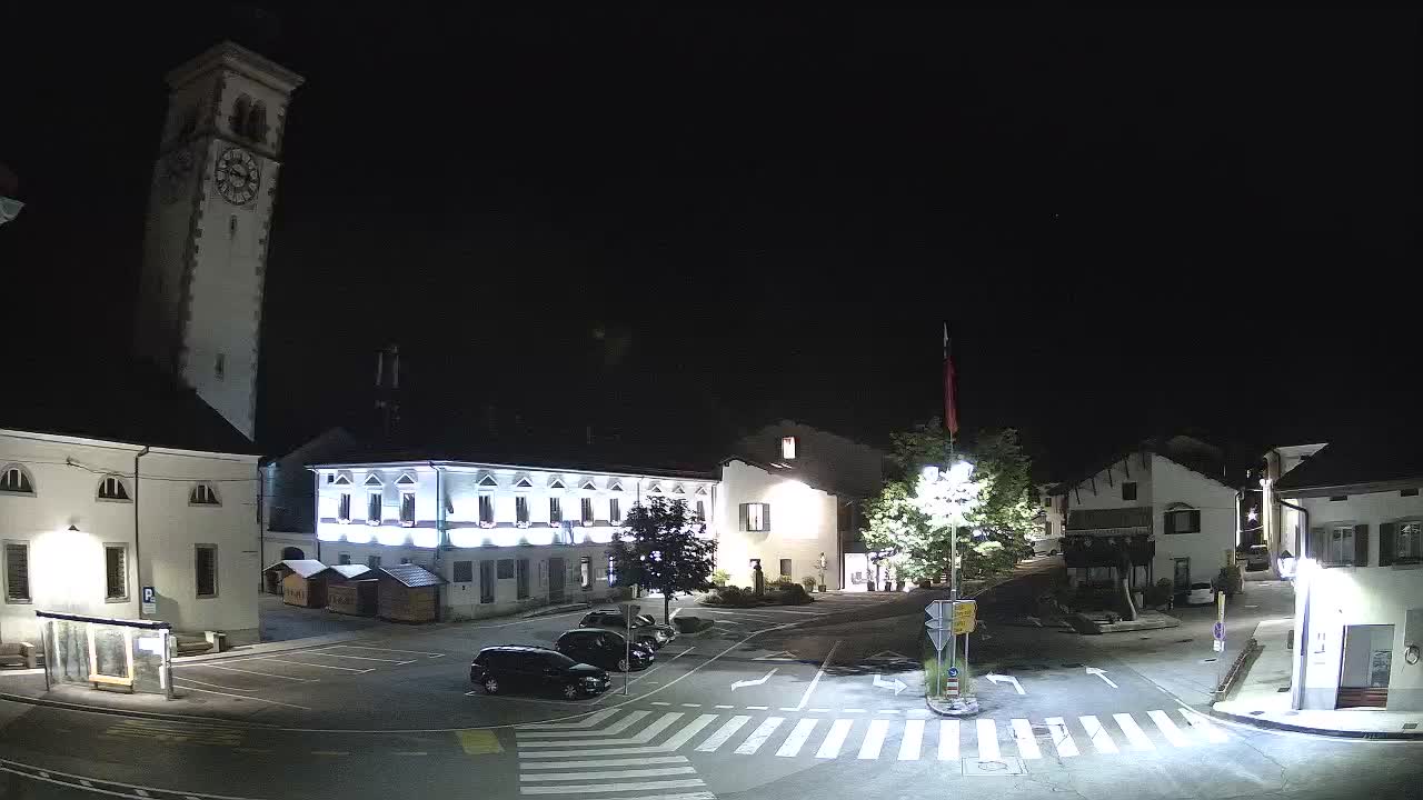 Live webcam Kobarid – Caporetto centro città – Valle dell’Isonzo – Slovenia