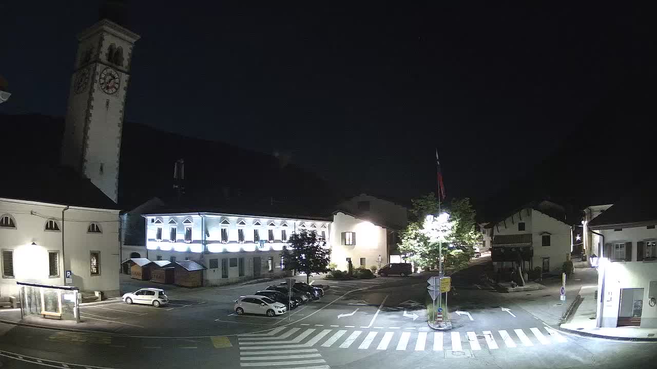 Webcam en direct du centre-ville de Kobarid – Vallée de la Soča – Slovénie