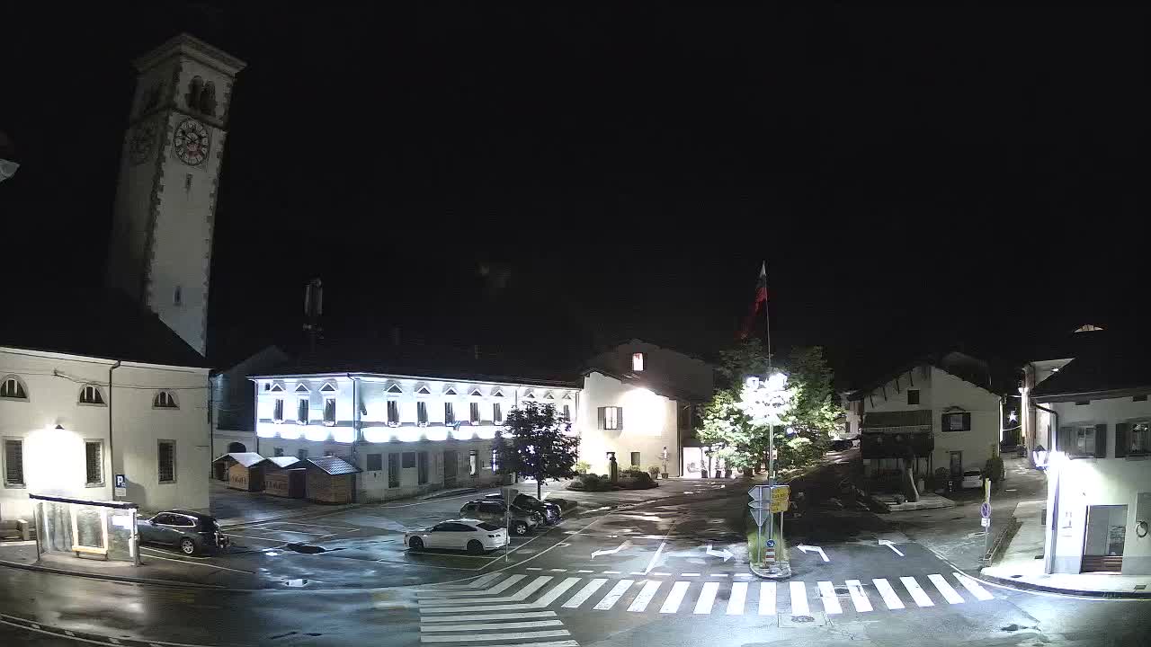 Live webcam Kobarid – Caporetto centro città – Valle dell’Isonzo – Slovenia