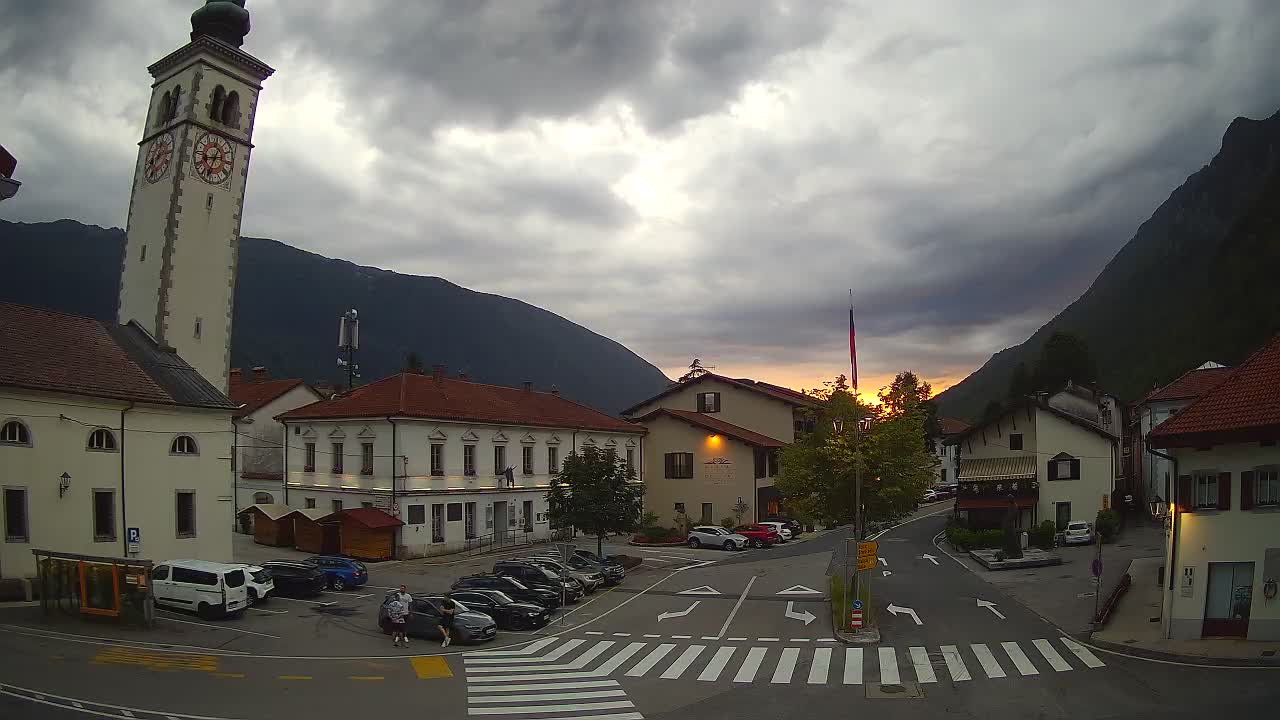 Live webcam Kobarid city center – Soča valley – Slovenia