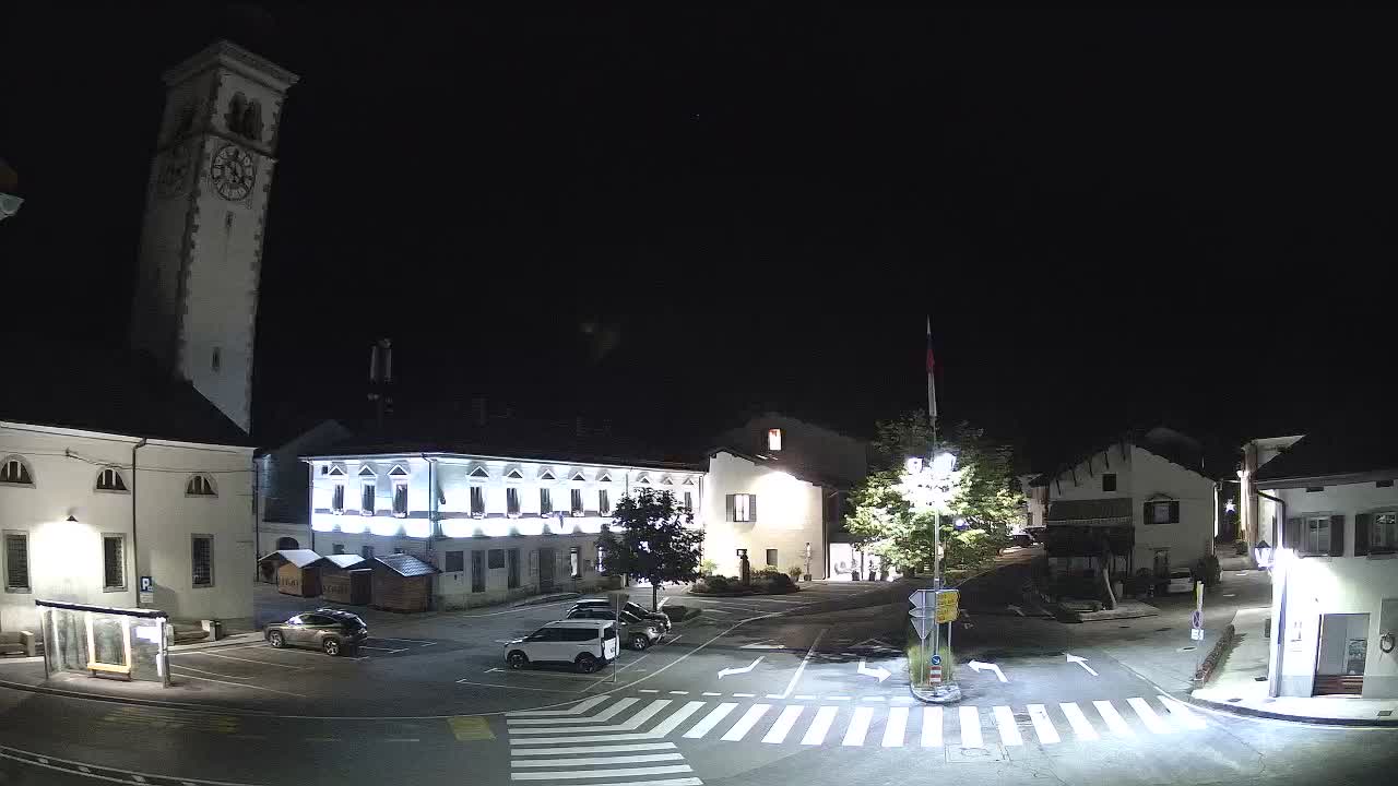 Live-Webcam Stadtzentrum von Kobarid – Soča-Tal – Slowenien