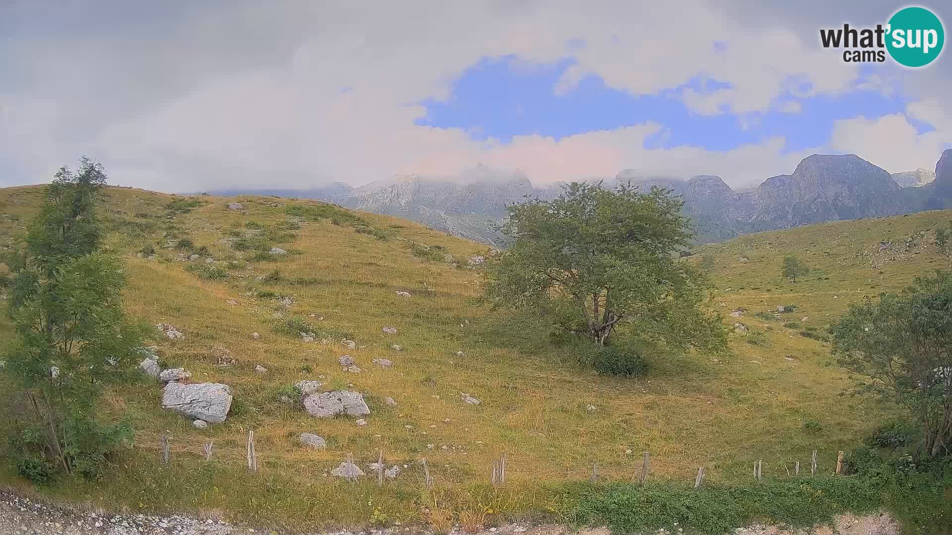 Webcam Krn – Planina Kuhinja ( Plateau Kuhinja ) – Kobarid – Slovenia