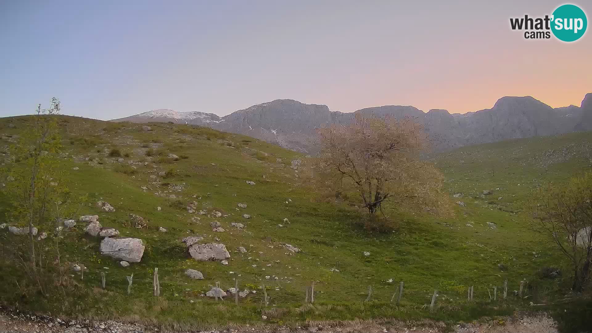 Webcam Krn – Planina Kuhinja ( Plateau Kuhinja ) – Kobarid – Slovenia