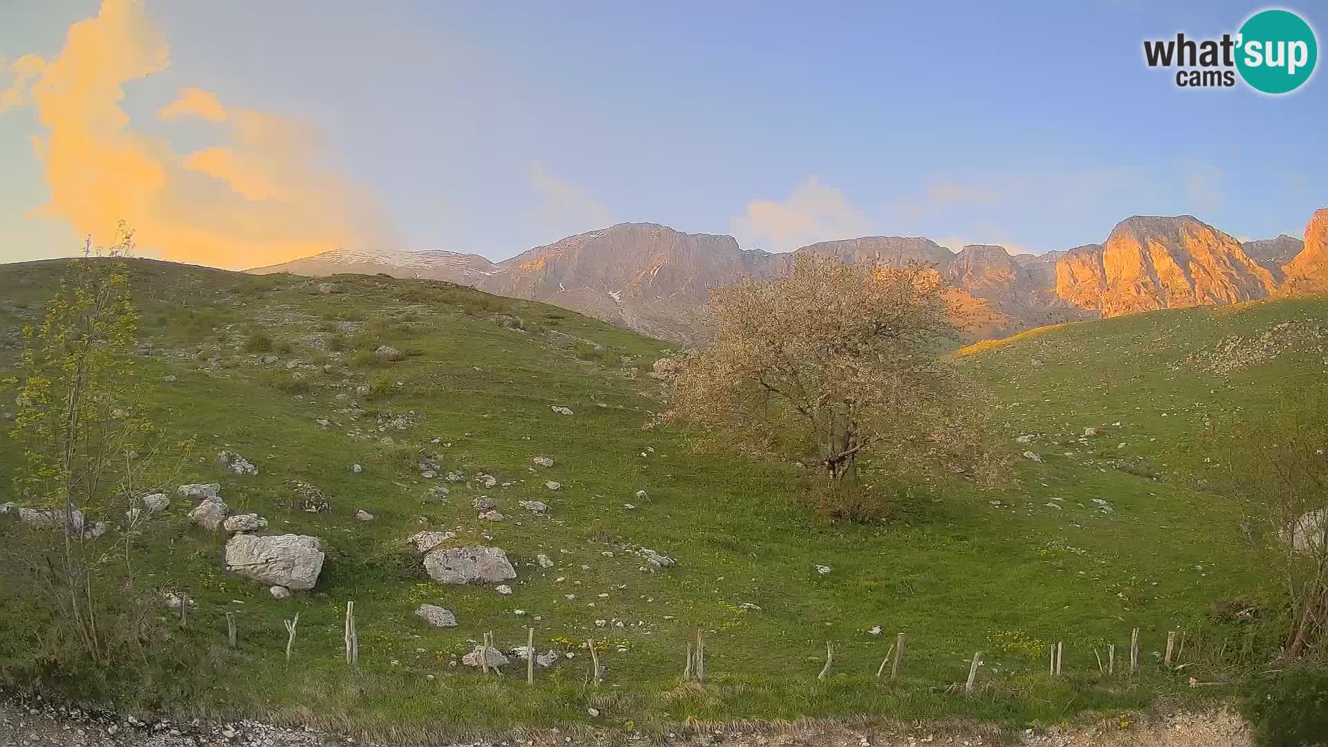 Spletna kamera Planina Kuhinja – KRN – Kobarid