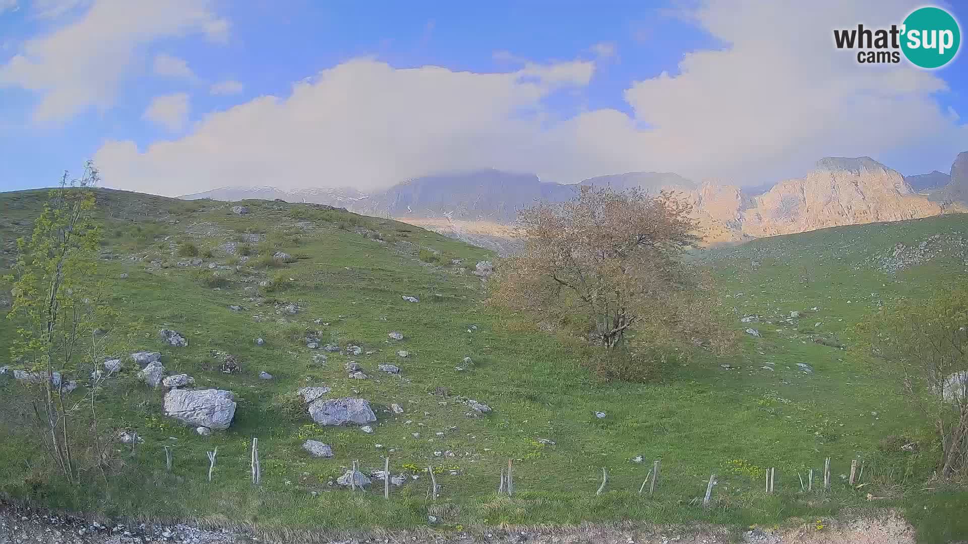 Spletna kamera Planina Kuhinja – KRN – Kobarid