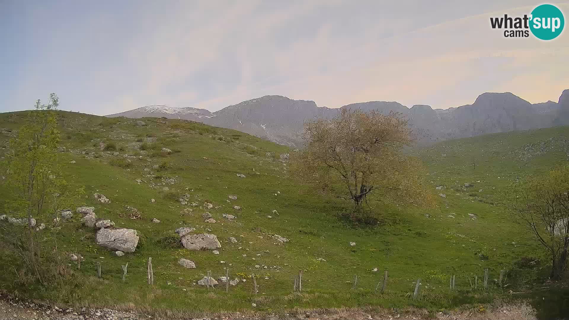 Webcam Krn – Planina Kuhinja ( Plateau Kuhinja ) – Kobarid – Slovenia