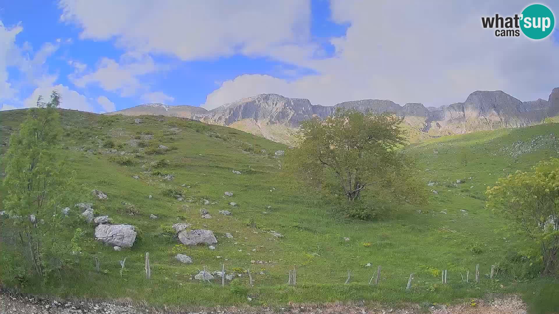 Webcam Krn – Planina Kuhinja ( Plateau Kuhinja ) – Kobarid – Slovenia