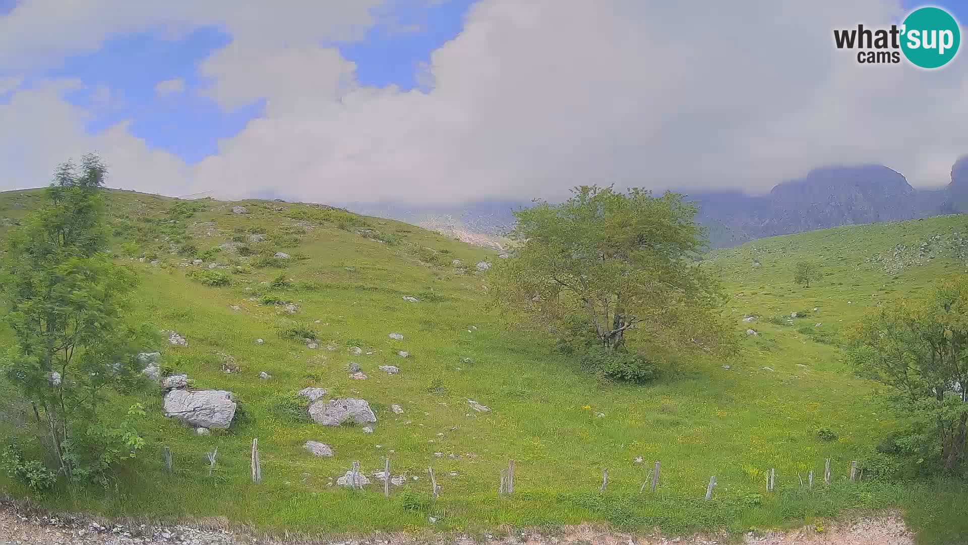 Webcam Krn – Planina Kuhinja ( Plateau Kuhinja ) – Kobarid – Slovenia