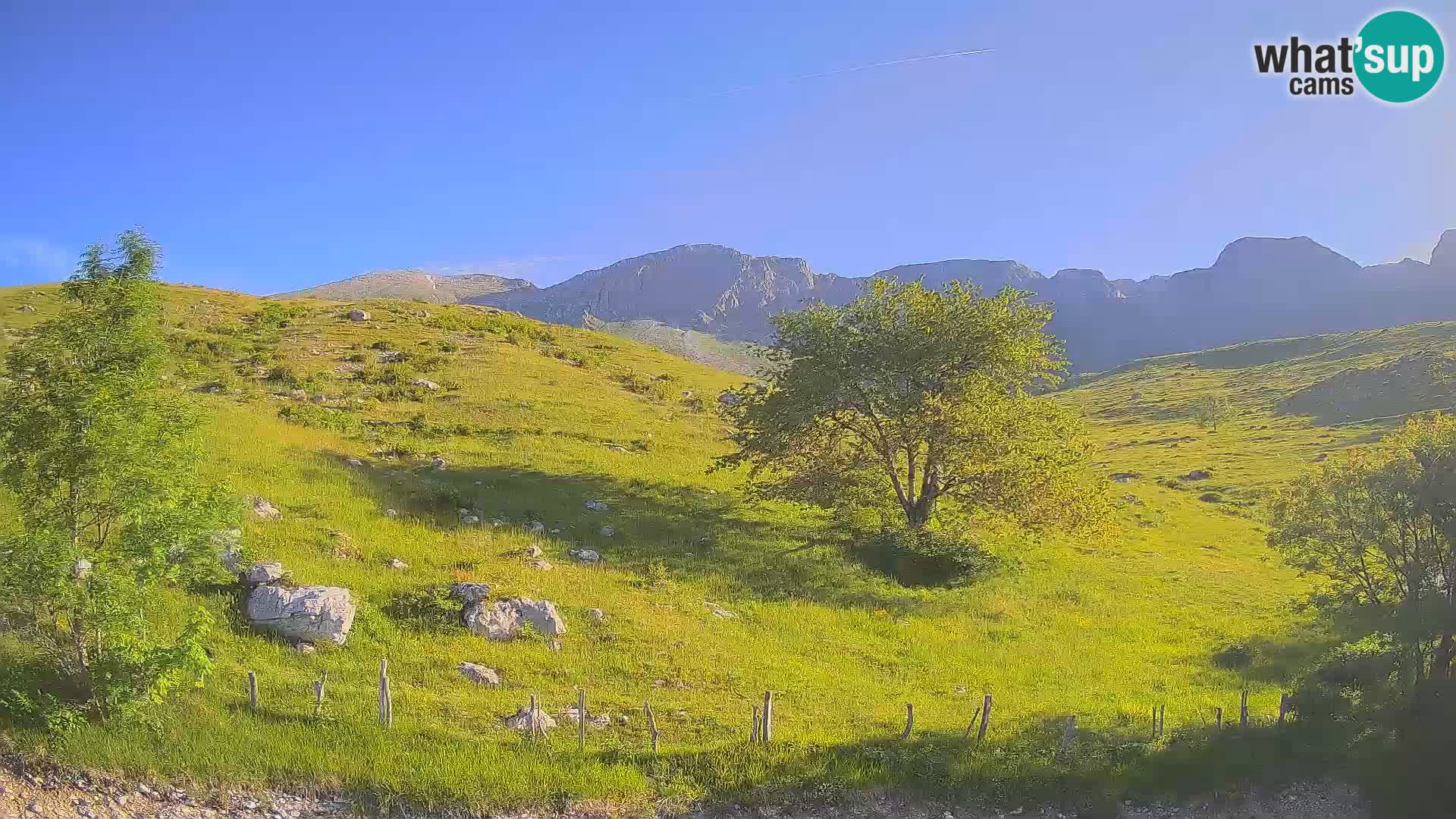 Webcam Krn – Planina Kuhinja ( Plateau Kuhinja ) – Kobarid – Slovenia