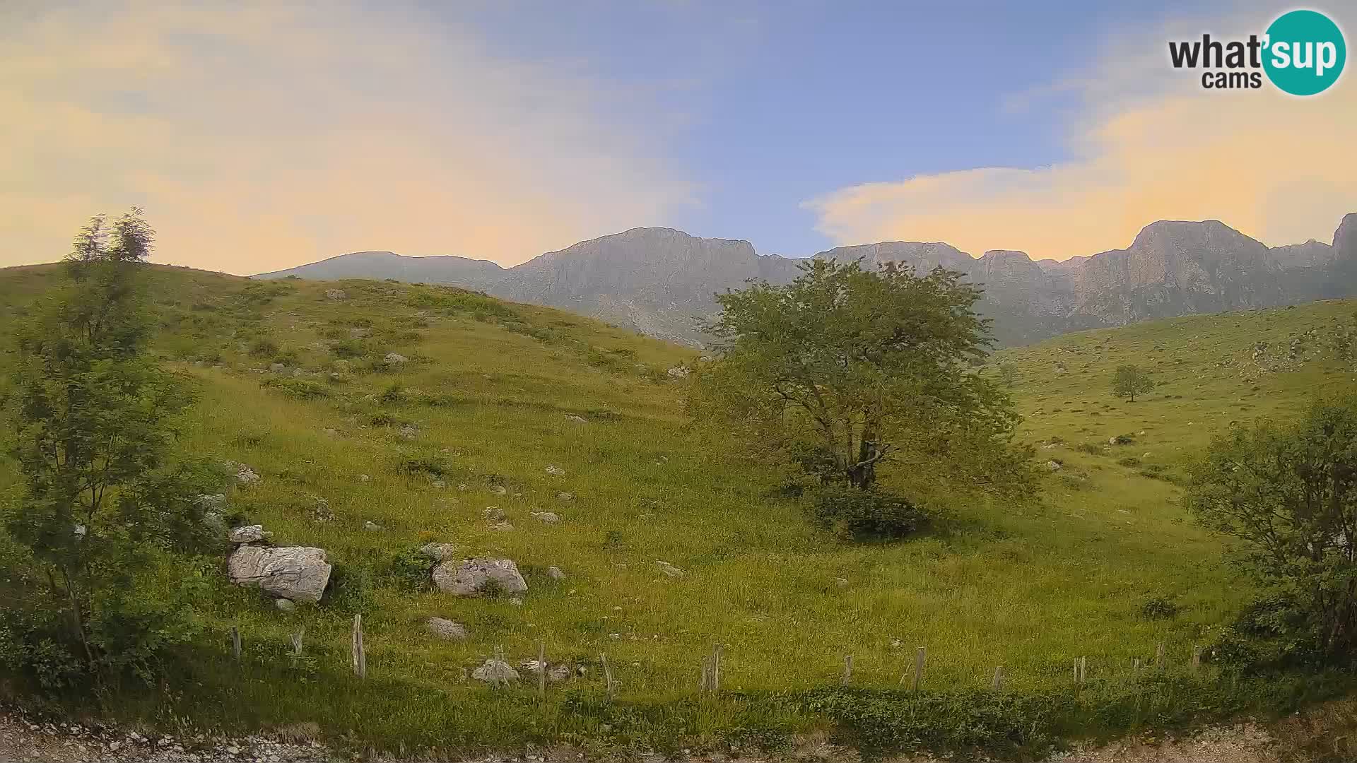Webcam Krn – Planina Kuhinja ( Plateau Kuhinja ) – Kobarid – Slovenia