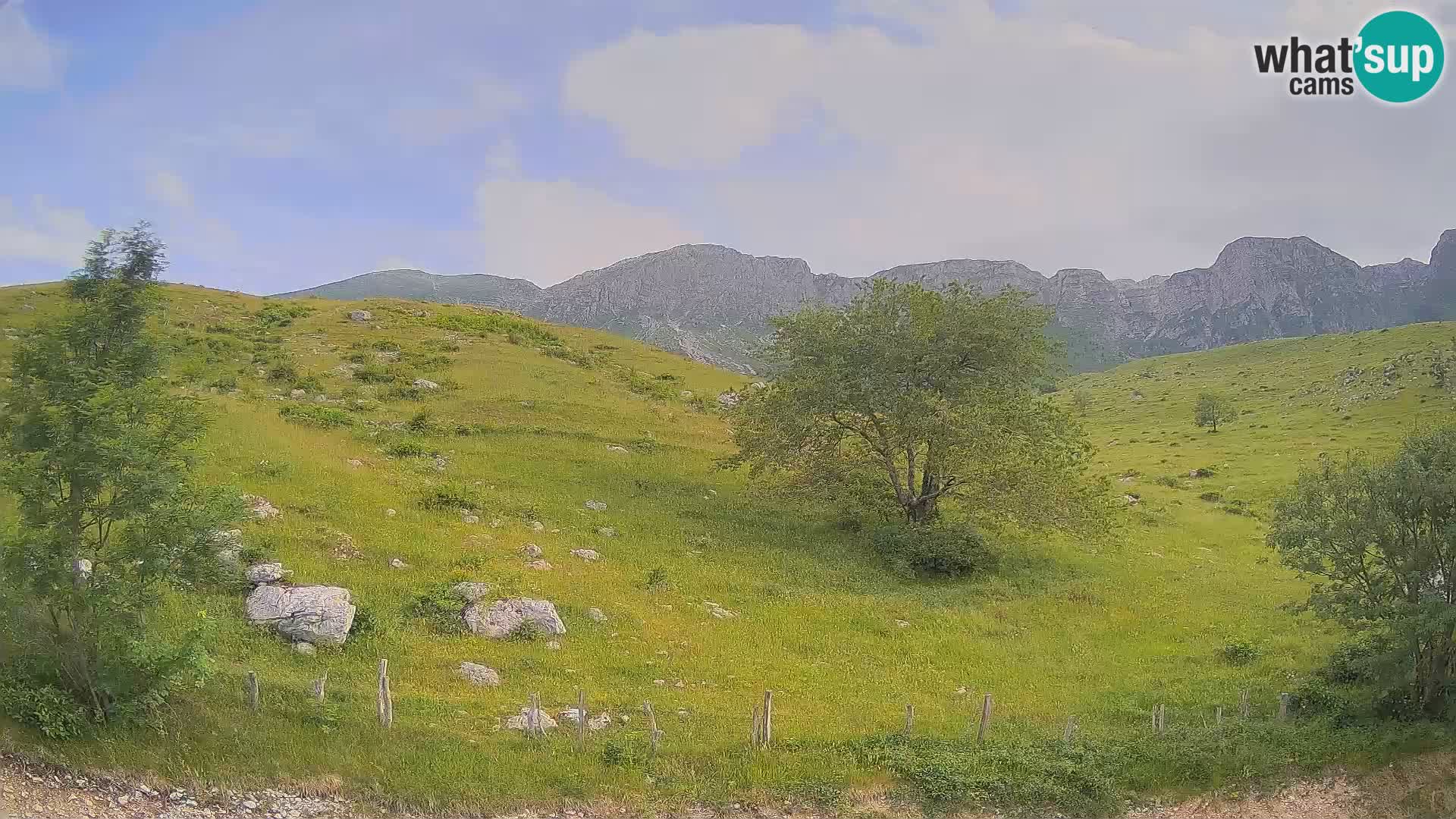Webcam Krn – Planina Kuhinja ( Plateau Kuhinja ) – Kobarid – Slovenia