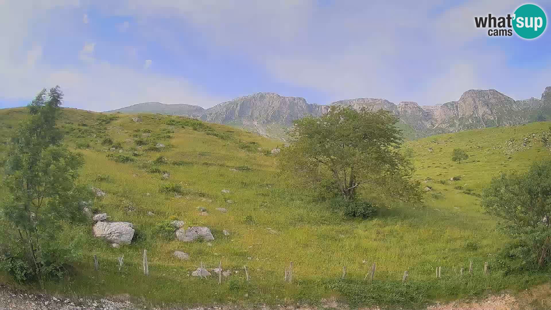Webcam Krn – Planina Kuhinja ( Plateau Kuhinja ) – Kobarid – Slovenia