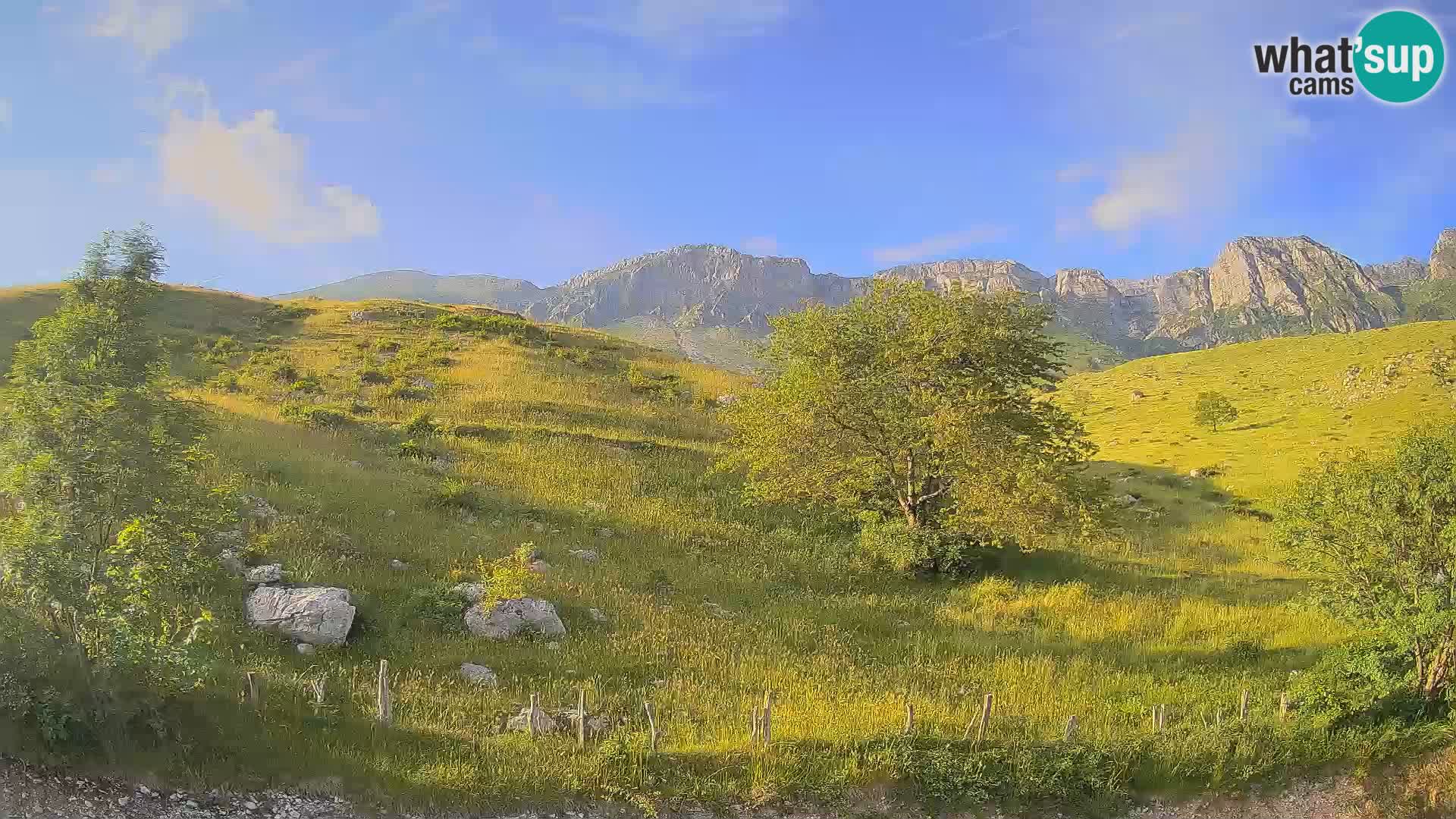 Webcam Krn – Planina Kuhinja ( Plateau Kuhinja ) – Kobarid – Slovenia