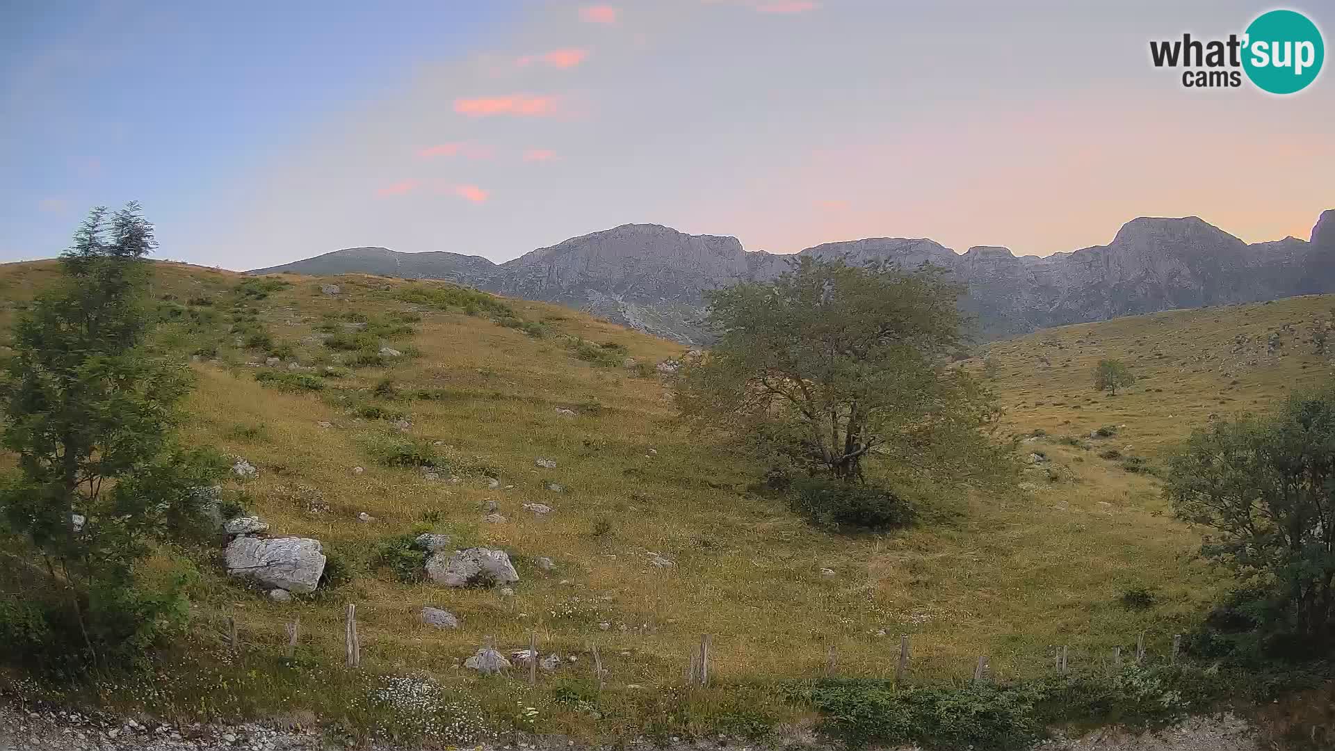 Webcam Krn – Planina Kuhinja ( Plateau Kuhinja ) – Kobarid – Slovenia