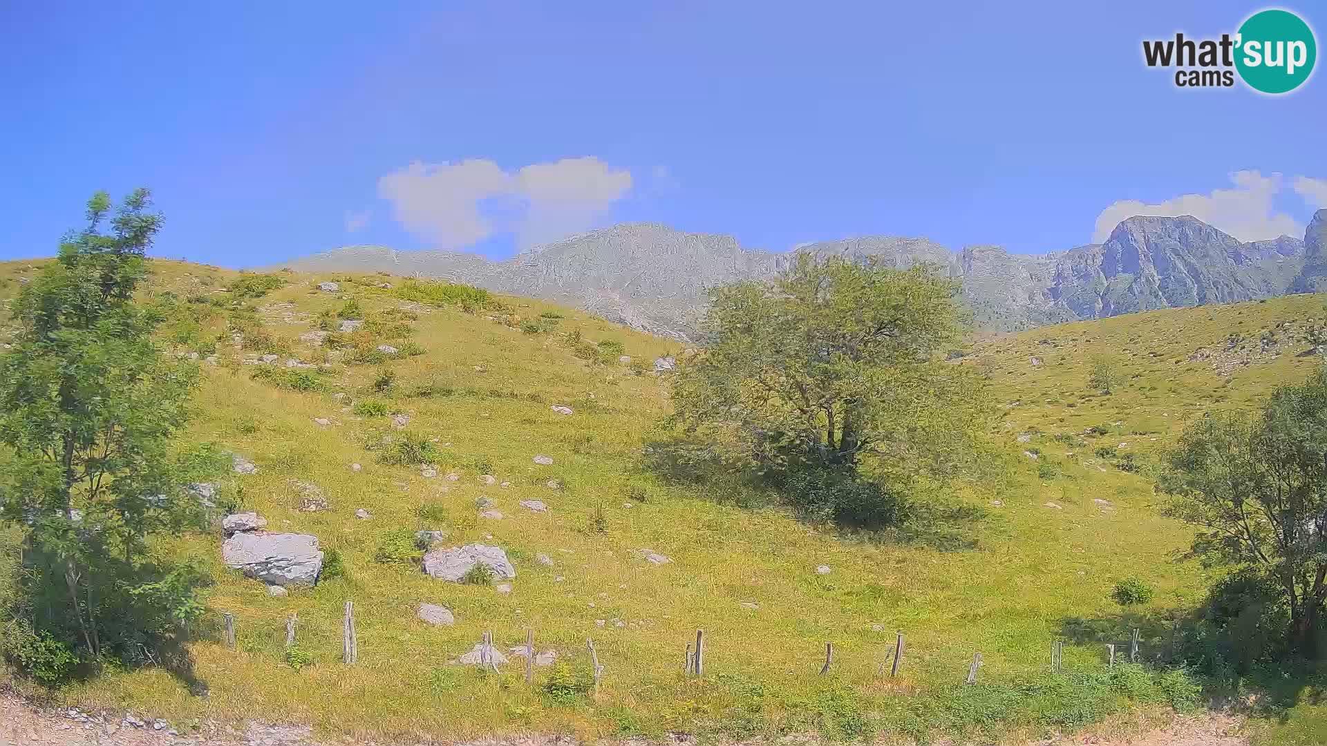 Webcam Krn – Planina Kuhinja ( Plateau Kuhinja ) – Kobarid – Slovenia