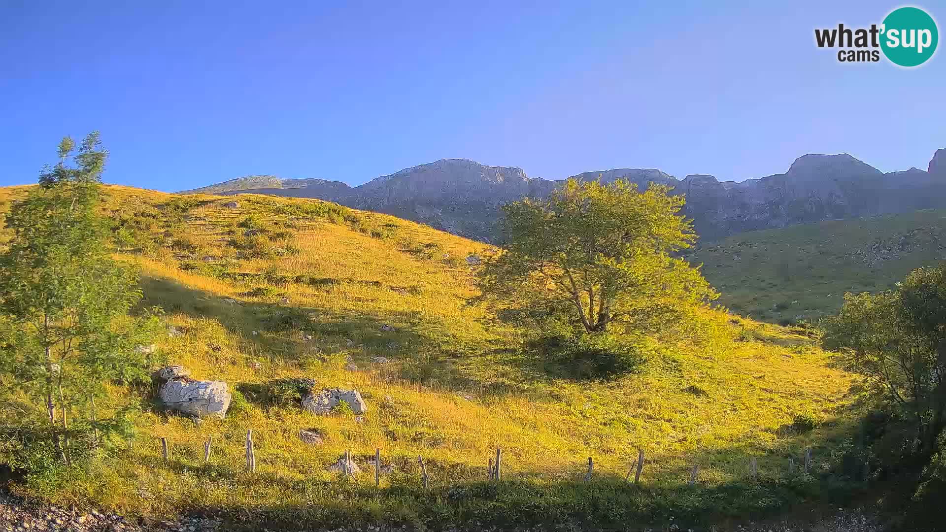 Webcam Krn – Planina Kuhinja ( Plateau Kuhinja ) – Kobarid – Slovenia