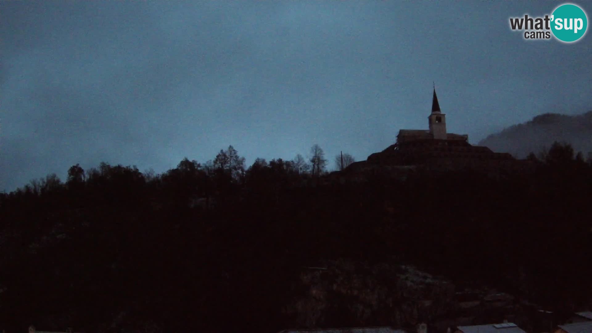 Caporetto webcam – Veduta dell’Ossario della prima guerra mondiale