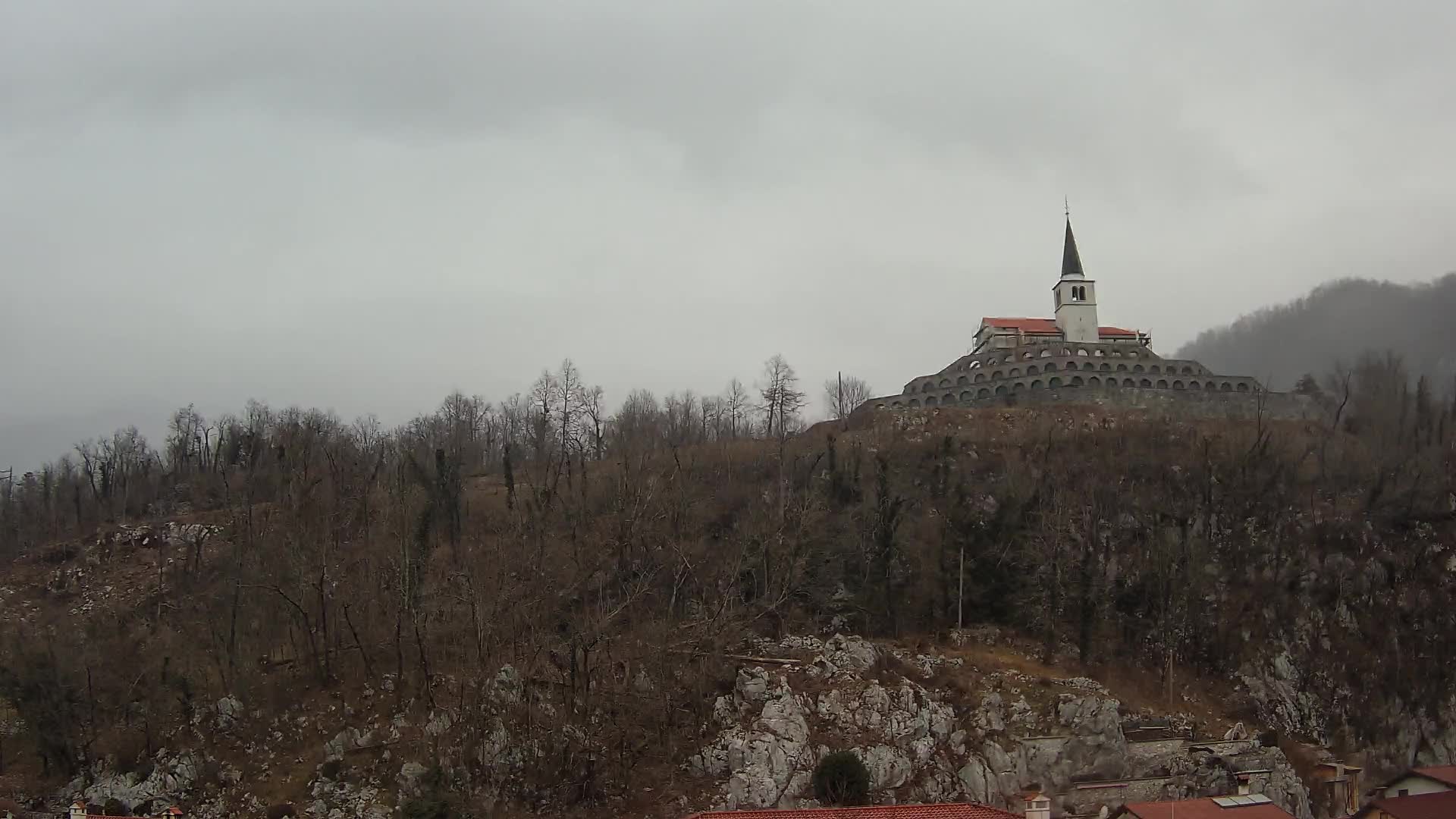 Webcam Kobarid – Vue sur Charnier de la 1ère guerre mondiale