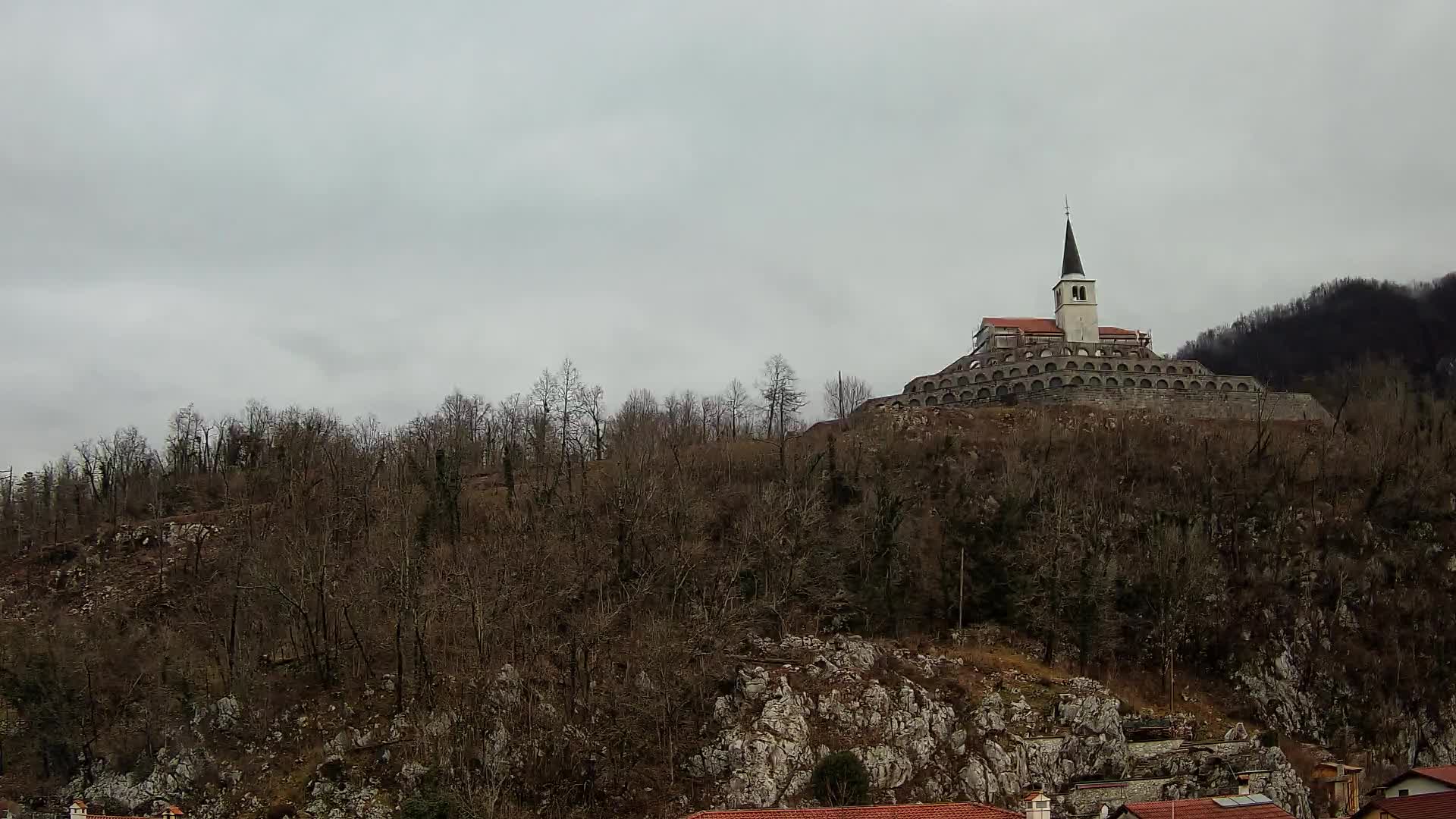 Webcam Kobarid – Vue sur Charnier de la 1ère guerre mondiale