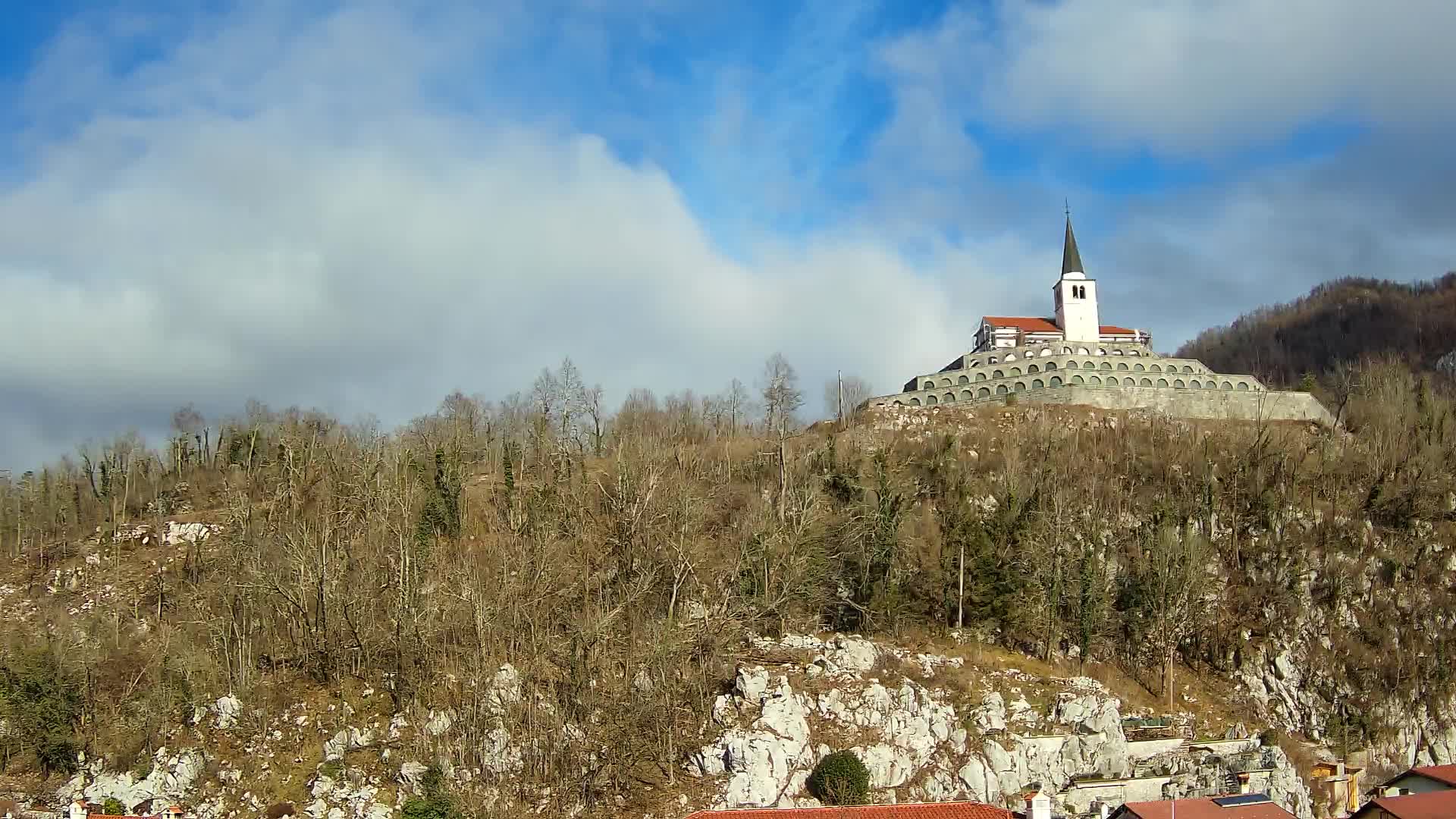 Webcam Kobarid – Vue sur Charnier de la 1ère guerre mondiale