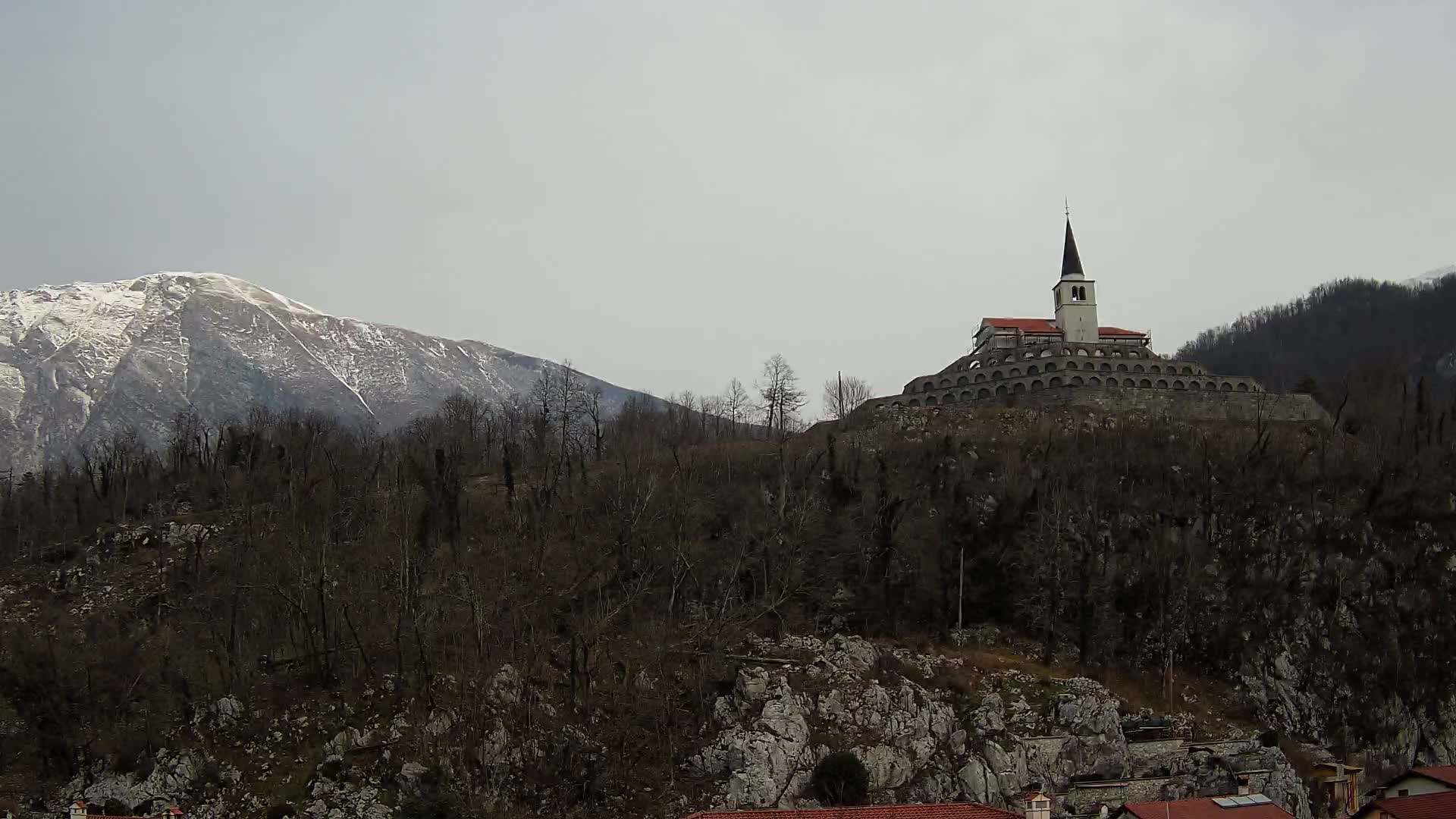 Webcam Kobarid – Vue sur Charnier de la 1ère guerre mondiale