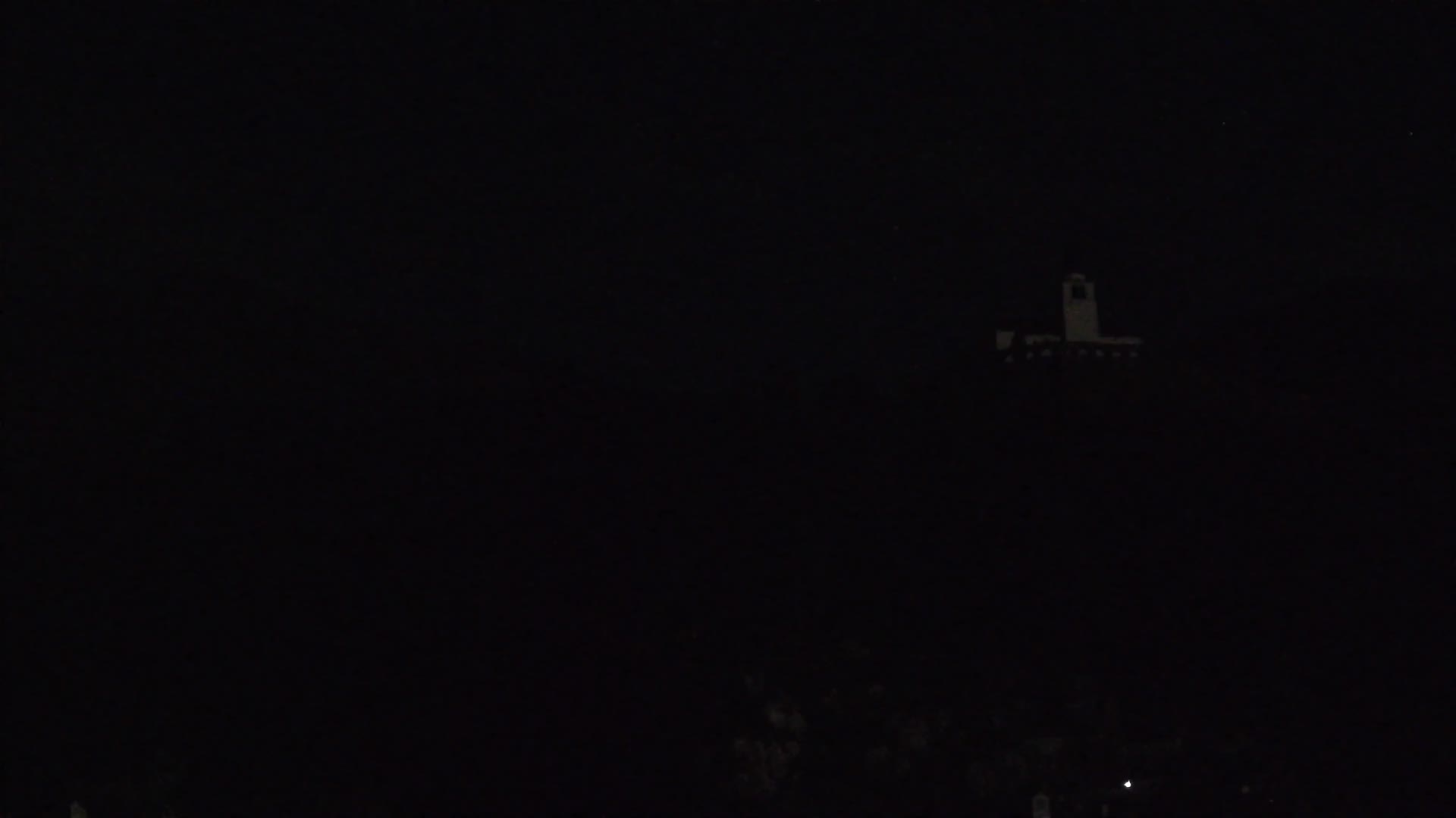 Kobarid webcam – View to Charnel House from 1st world war
