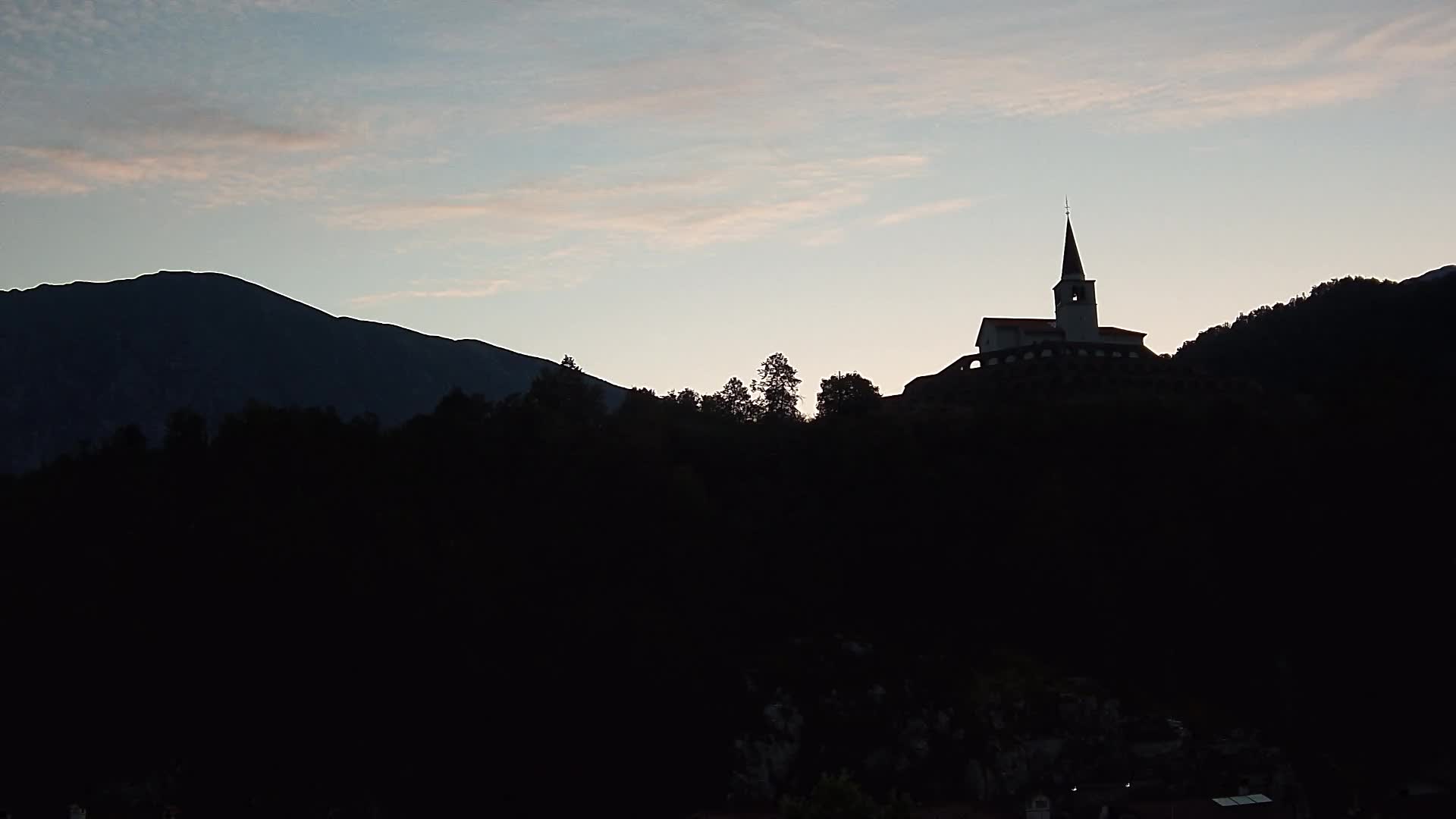Caporetto webcam – Veduta dell’Ossario della prima guerra mondiale