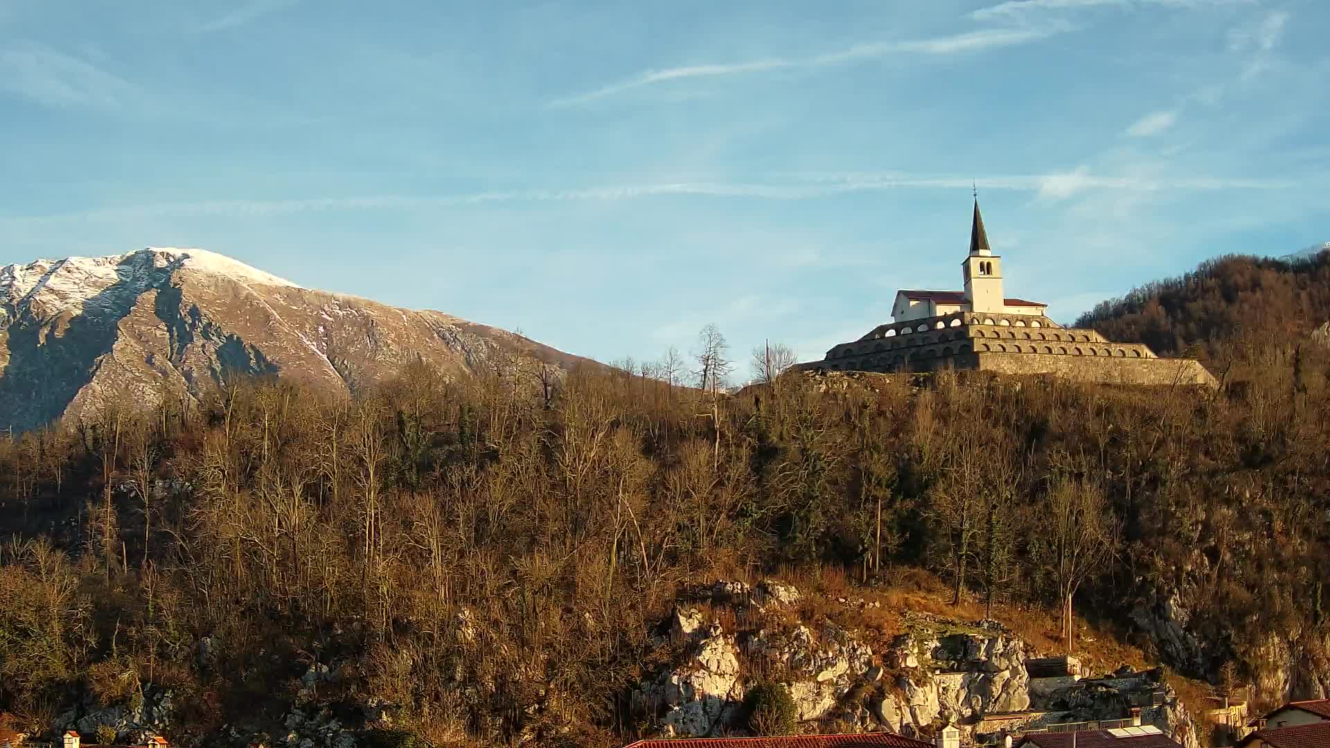 Webcam Kobarid – Vue sur Charnier de la 1ère guerre mondiale