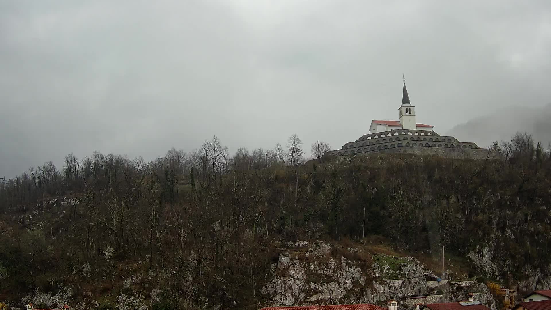 Webcam Kobarid – Vue sur Charnier de la 1ère guerre mondiale