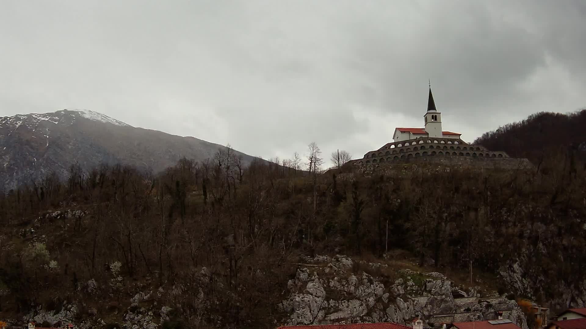 Webcam Kobarid – Vue sur Charnier de la 1ère guerre mondiale