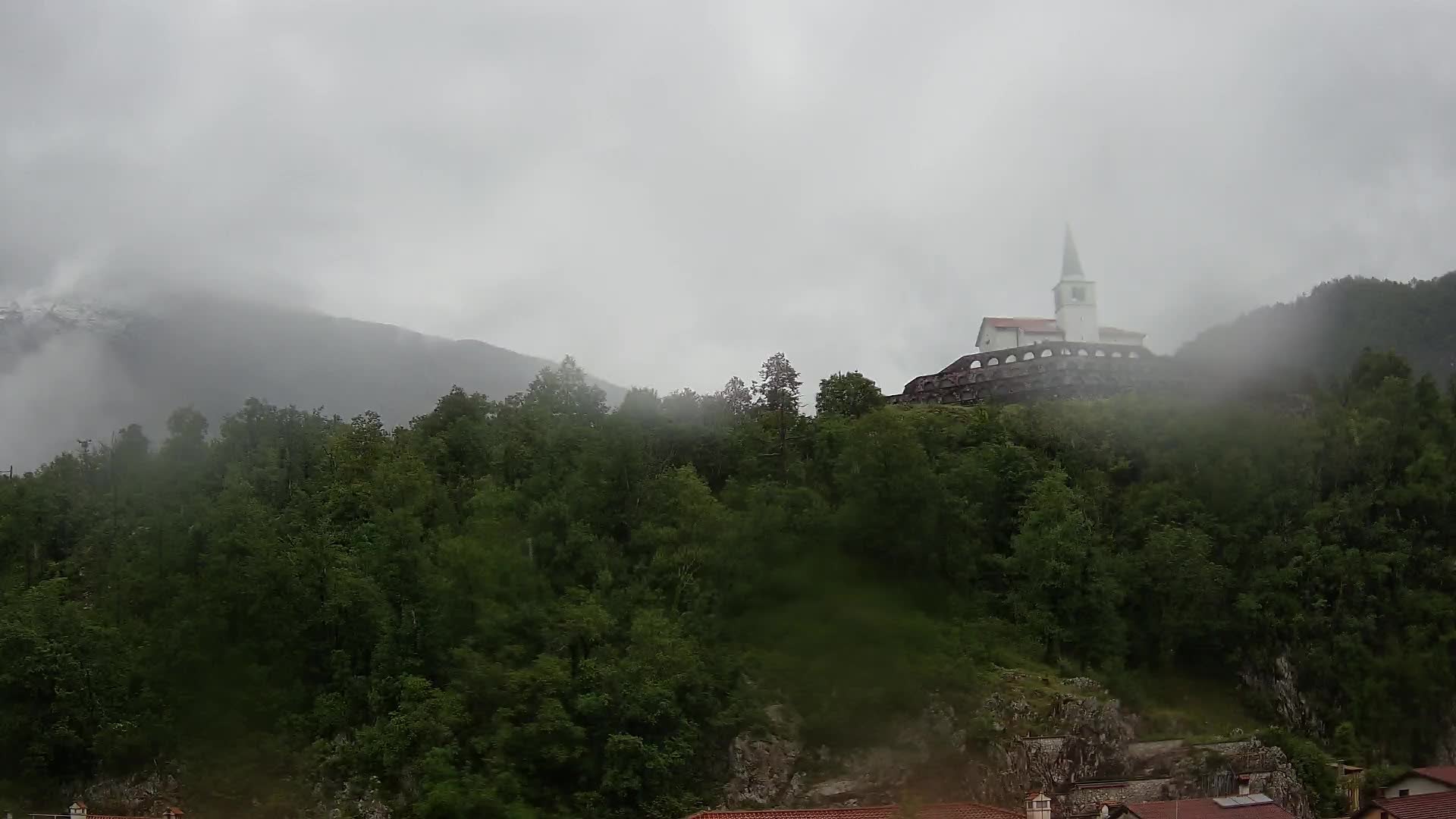Webcam Kobarid – Vue sur Charnier de la 1ère guerre mondiale