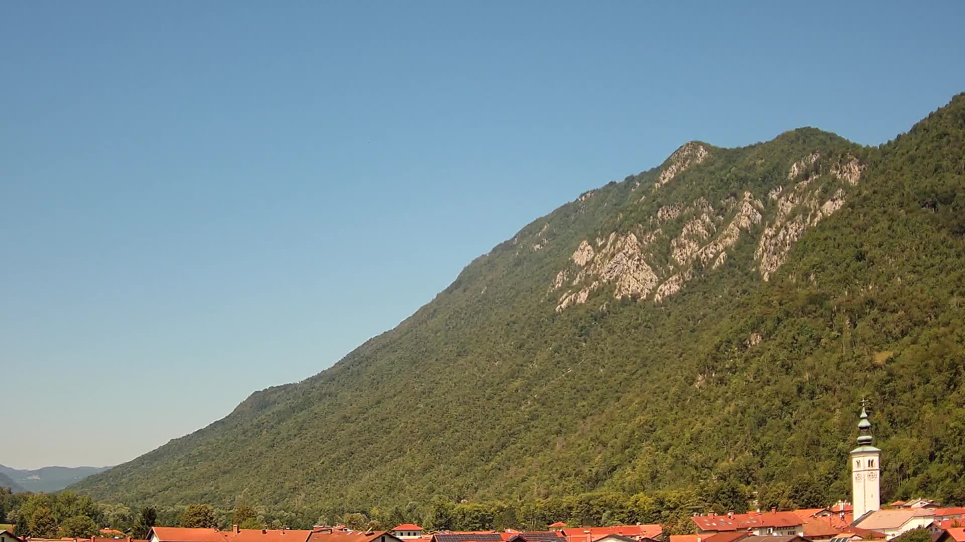 Webcam Kobarid – Vue sur Charnier de la 1ère guerre mondiale