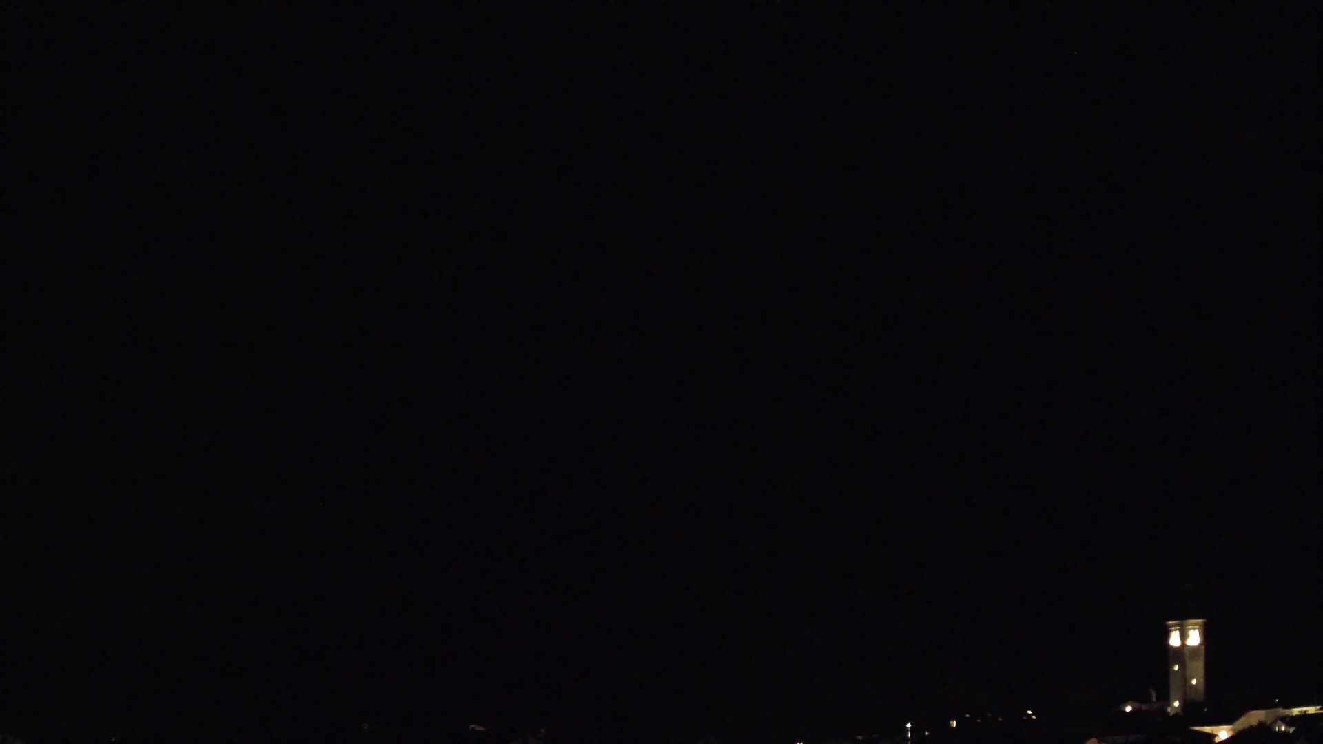 Kobarid-Webcam – Blick auf das Beinhaus aus dem 1. Weltkrieg
