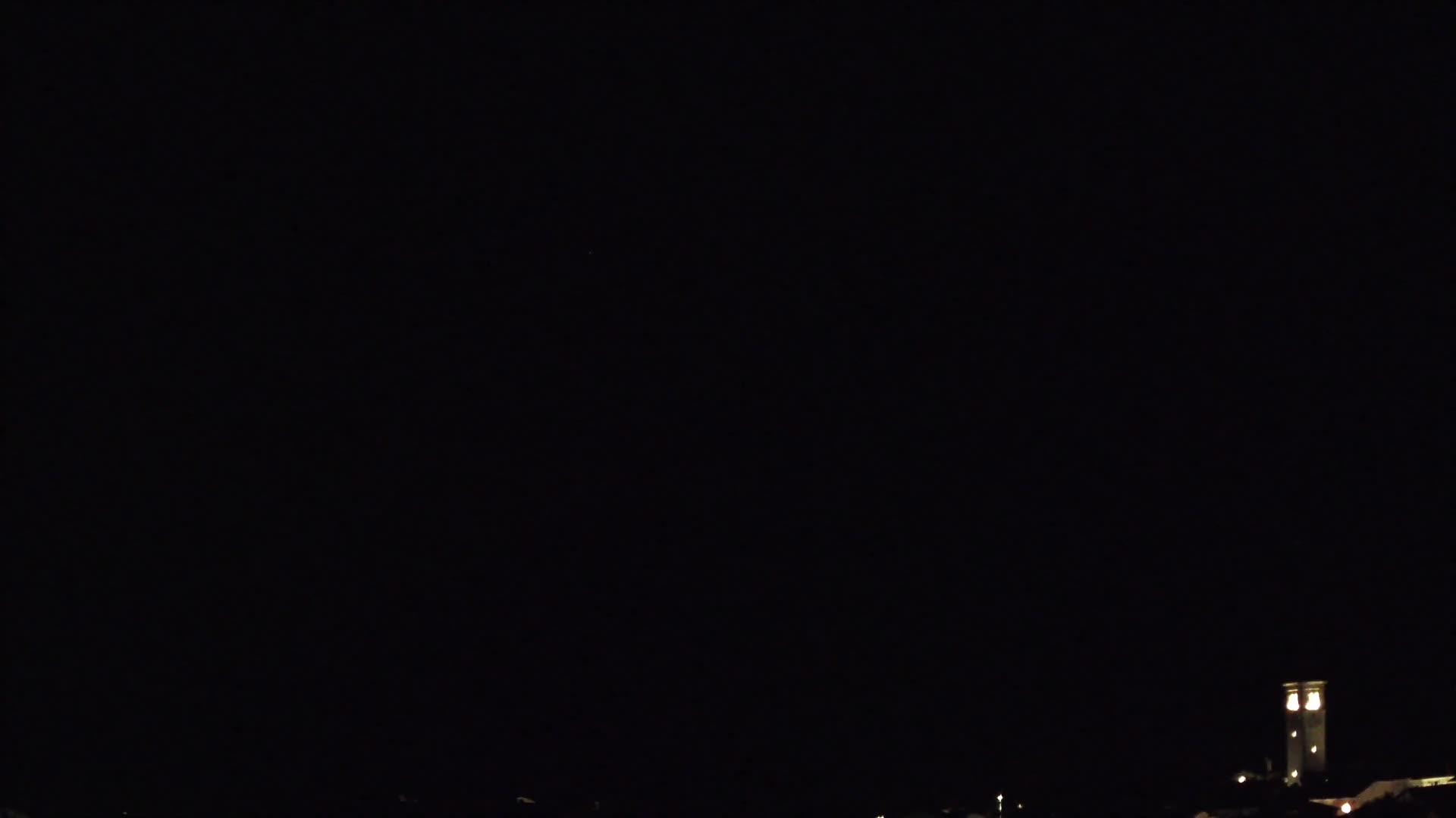 Kobarid-Webcam – Blick auf das Beinhaus aus dem 1. Weltkrieg