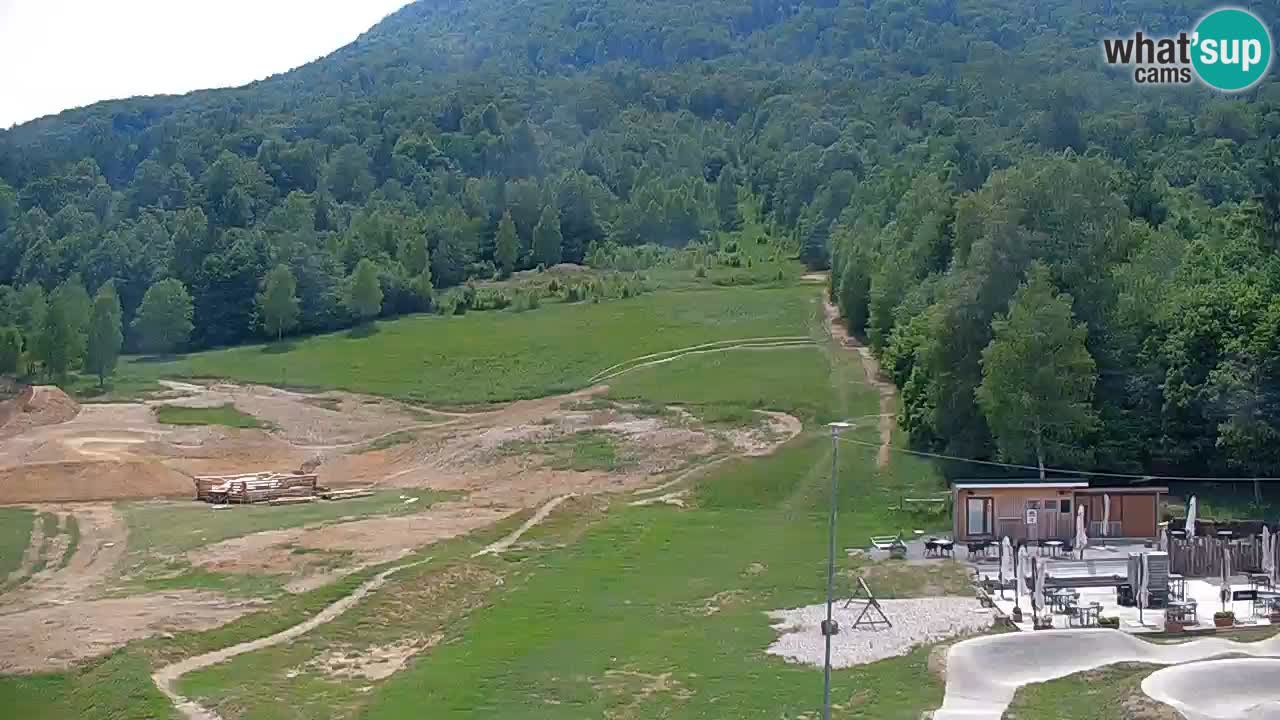 Webcam Kočevje – centro allenamento e svago MTB trail center – Slovenia