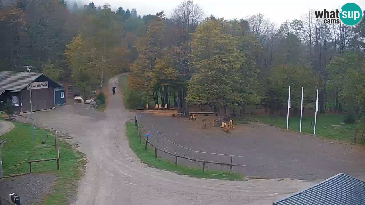 Webcam Kočevje – centro allenamento e svago MTB trail center – Slovenia