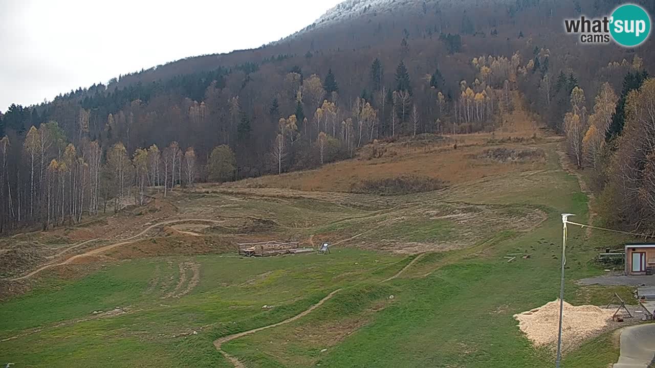 Webcam Kočevje – centro allenamento e svago MTB trail center – Slovenia