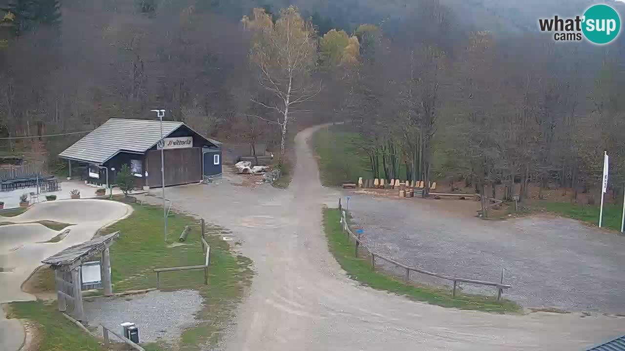 Webcam Kočevje – centro allenamento e svago MTB trail center – Slovenia