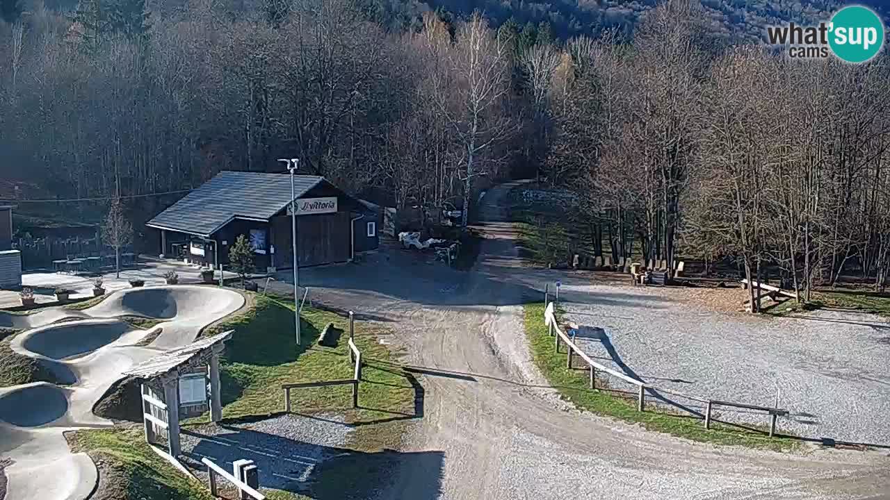 Webcam Kočevje – centro allenamento e svago MTB trail center – Slovenia